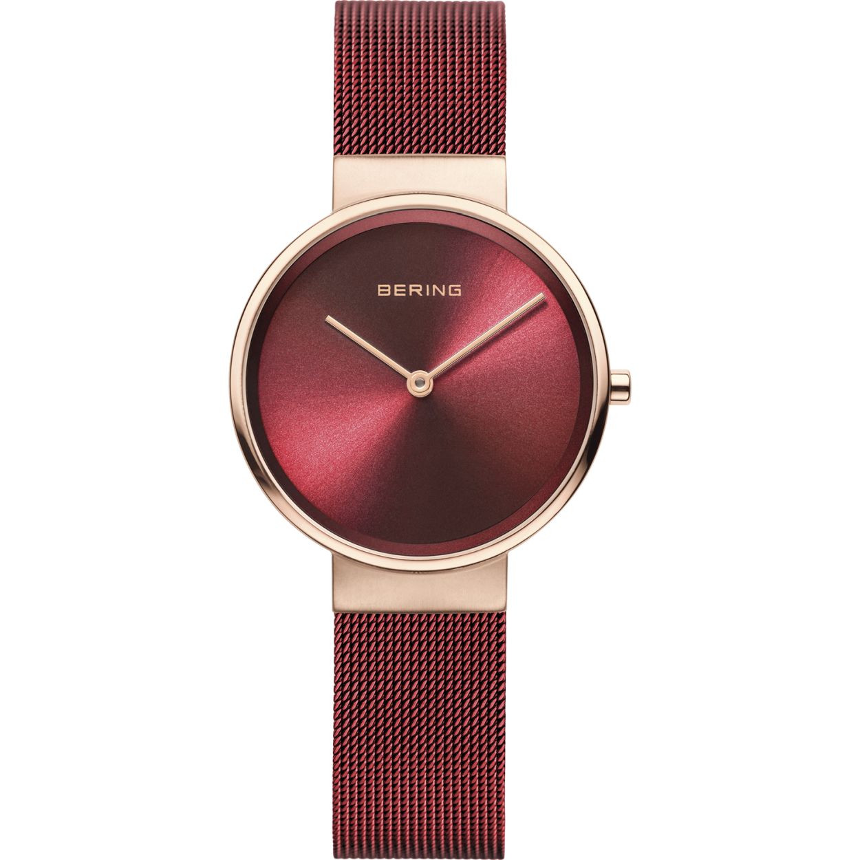 Dit Bering horloge heeft een prachtige klassieke uitstraling. Het horloge is gemaakt van edelstaal en wordt gedragen door dames.