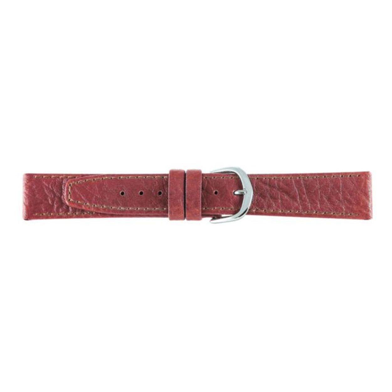 Horlogeband bruin met olifantenprint