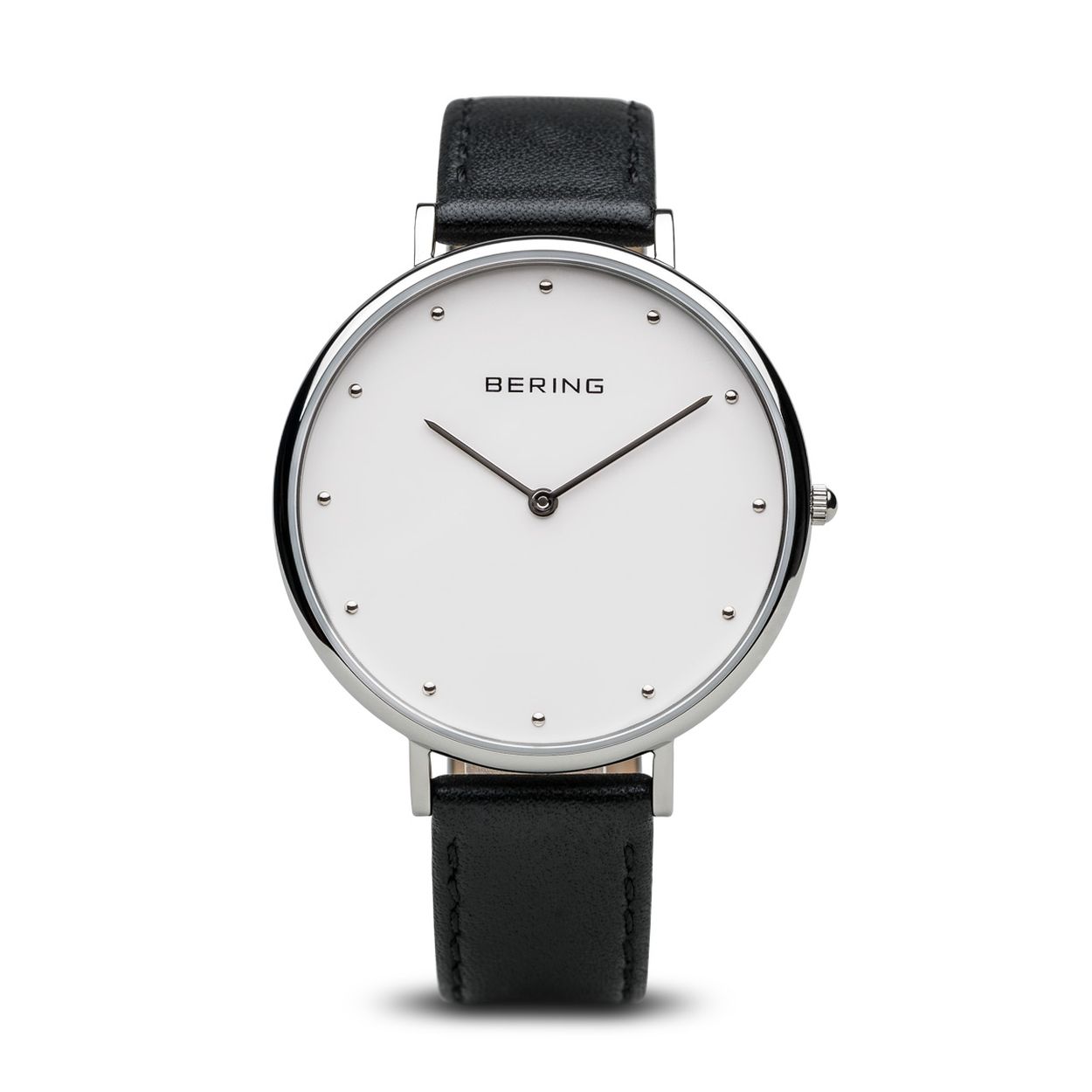 Dit Bering horloge heeft een prachtige klassieke uitstraling. Het horloge is gemaakt van edelstaal en wordt gedragen door dames en heren.