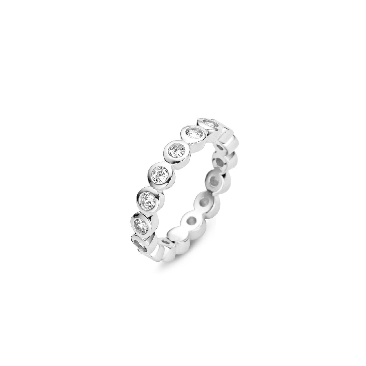 Deze ring is van het merk Moments. Het is een damessieraad gemaakt van zilver. De ring is zilver van kleur.
De verdere specificaties van de ring zijn als volgt:
Ringmaat: 54