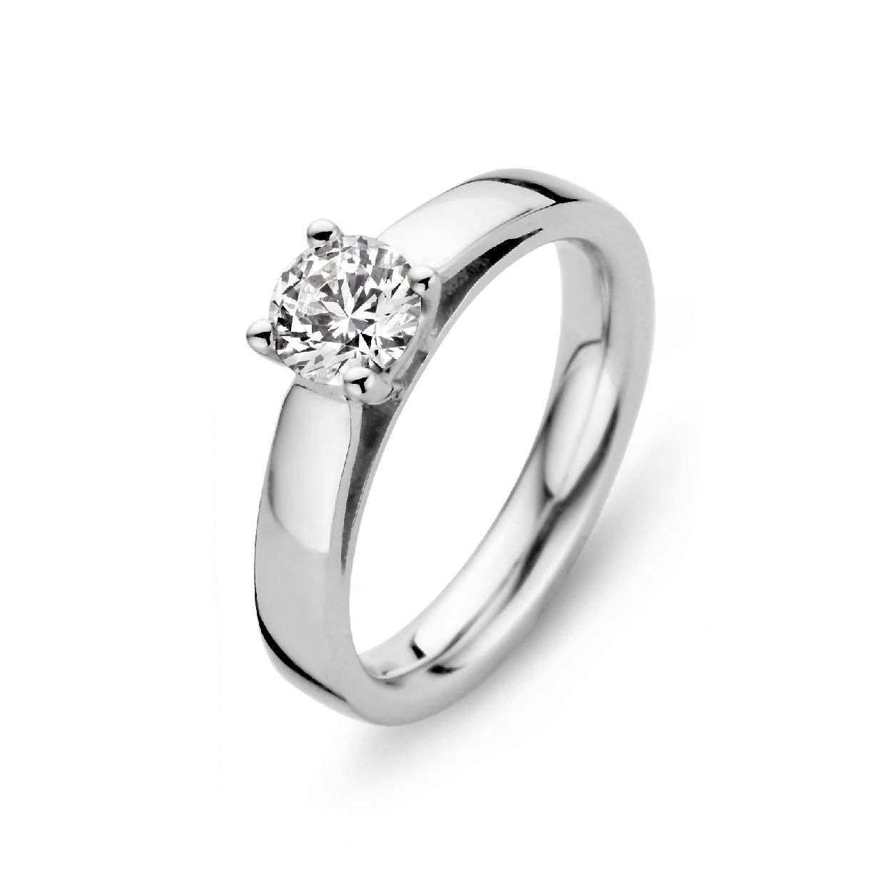 MOMENTS RING ZILVER ZIRKONIA 15114AW/56
