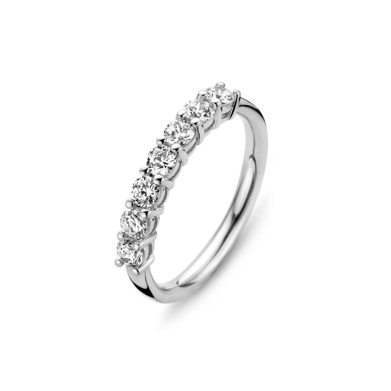 Moments Ring zilver met zirkonia maat 54 | 15117AW