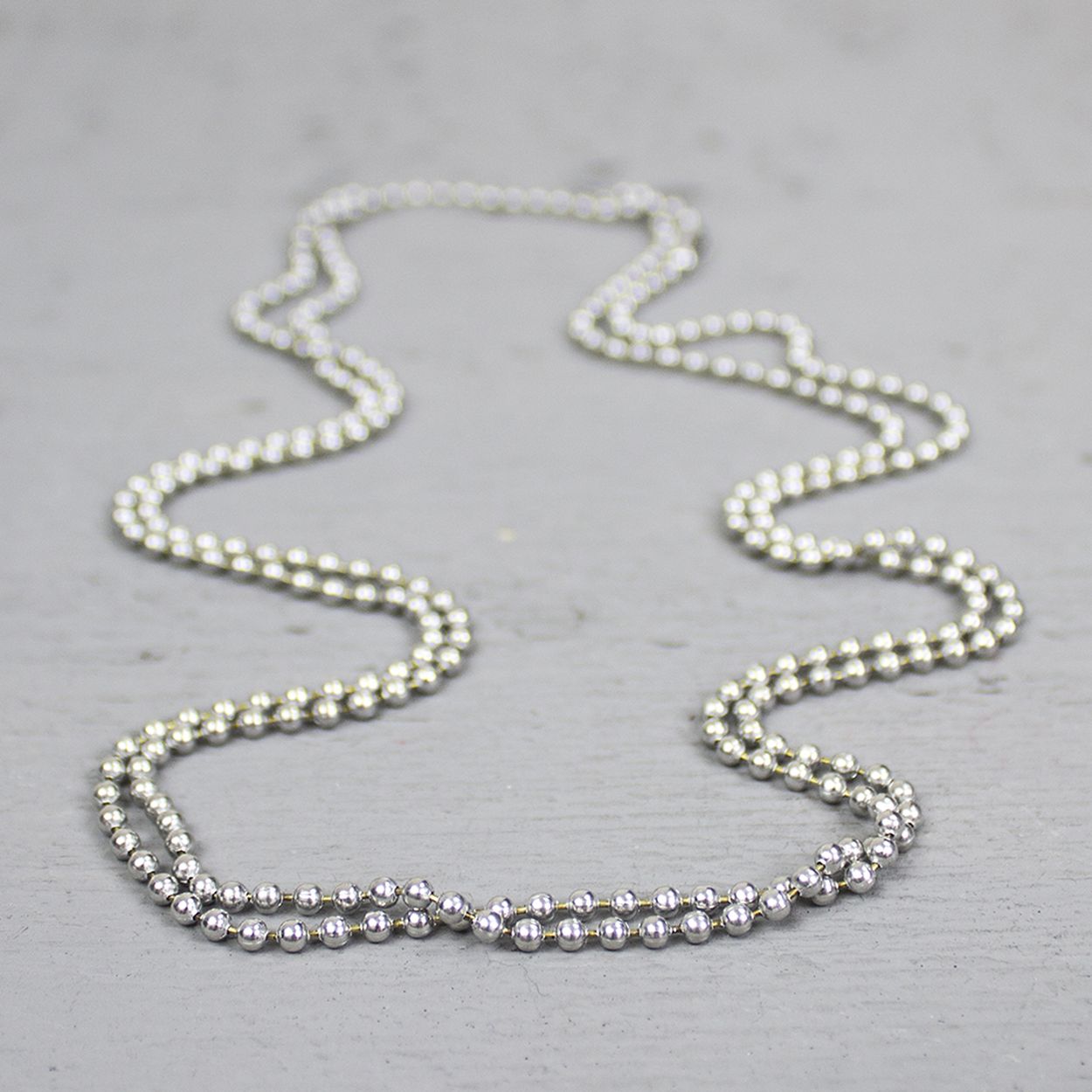 Balletjescollier aluminium