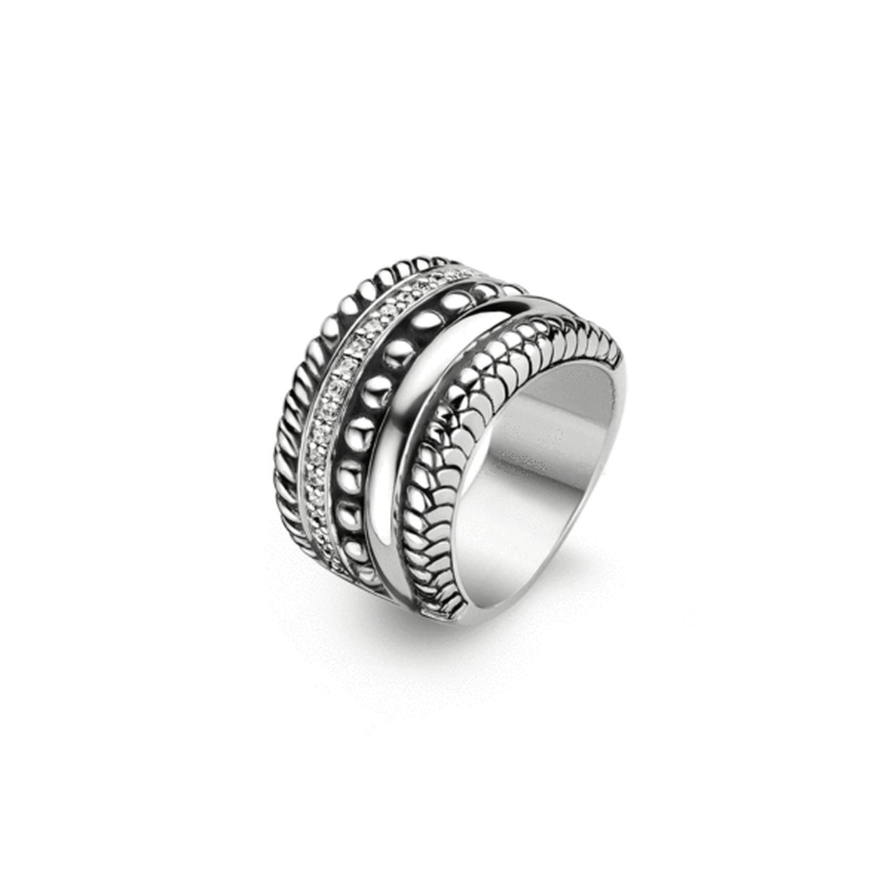 Dit is een ring van het merk Ti Sento Milano.