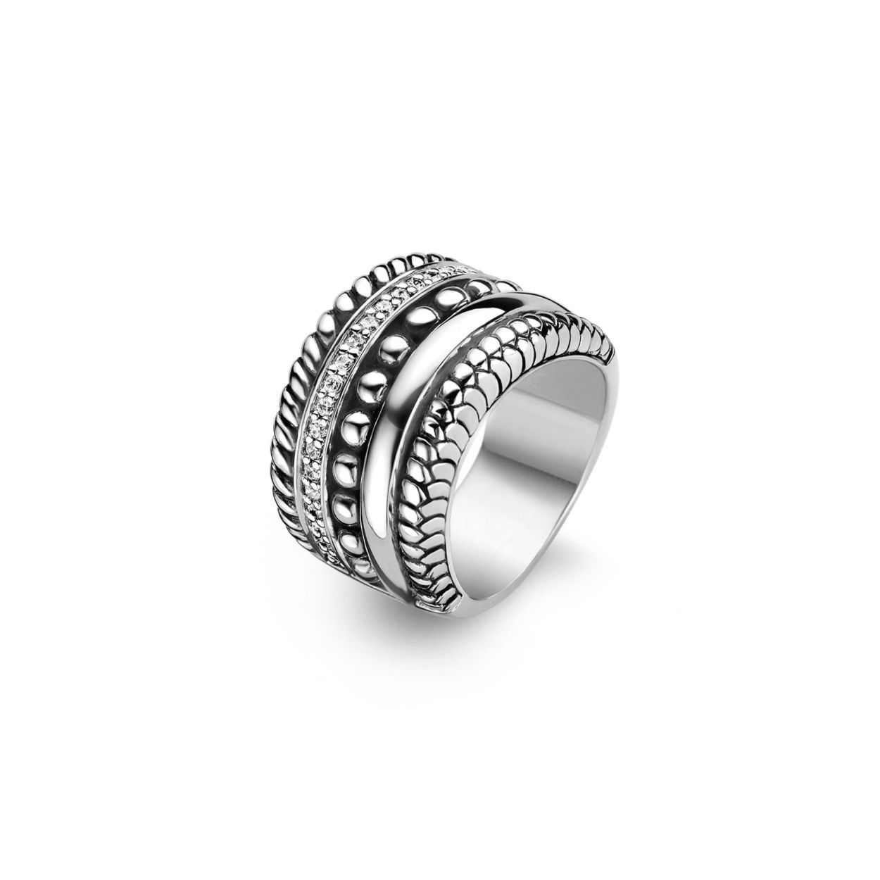 Dit is een ring van het merk Ti Sento Milano.