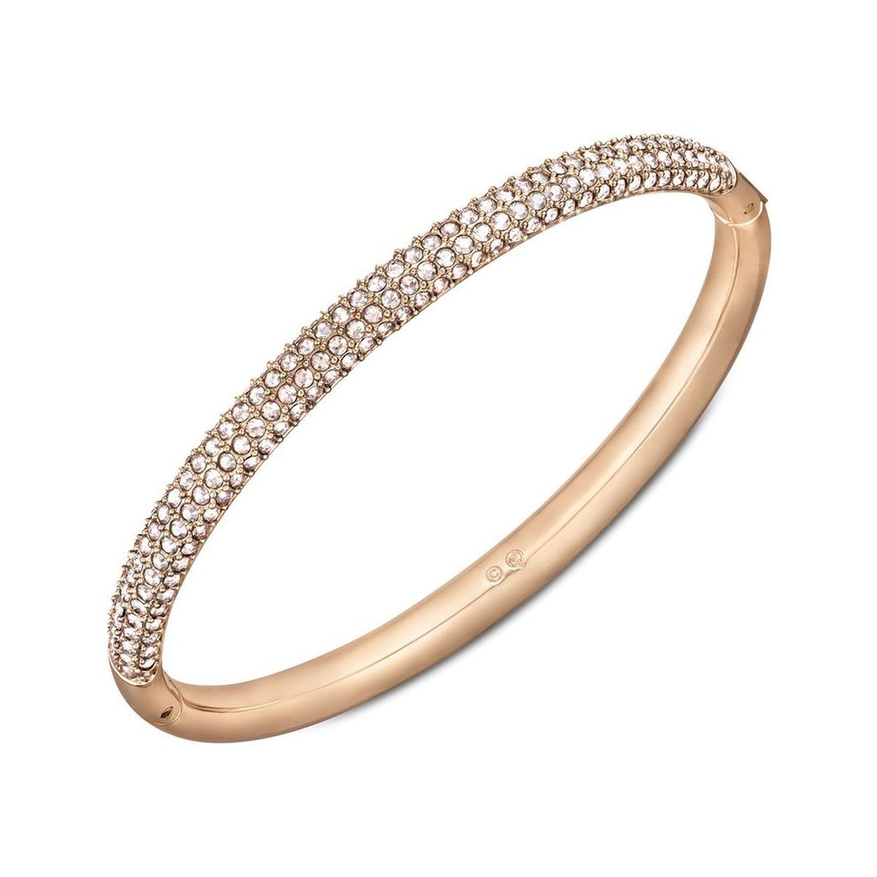Dit is een armband van het merk Swarovski. De kleur is Rose.
