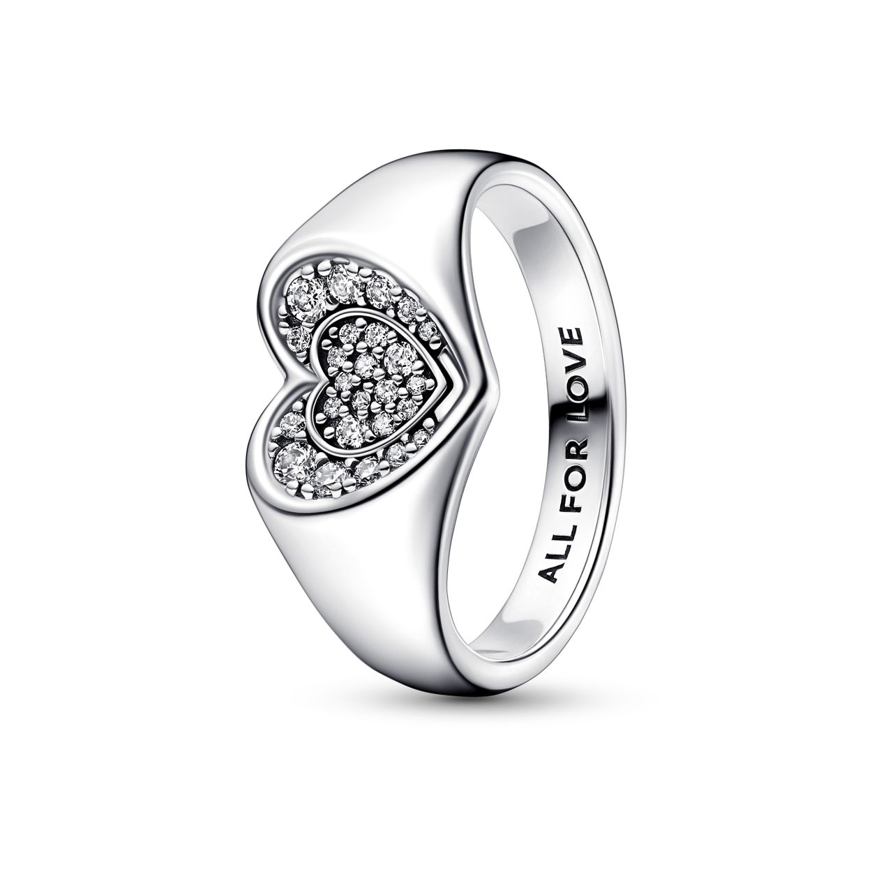 Deze Pandora ring heeft een chic en tijdloos ontwerp met een hartvormige zegelring in maat 52. De ring is vervaardigd uit hoogwaardig materiaal en voorzien van subtiele details. Het beste is om deze ring solo te dragen voor een klassieke en elegante uitstraling. Perfect voor dagelijks gebruik of voor speciale gelegenheden. Maak je look compleet met deze prachtige Pandora ring!