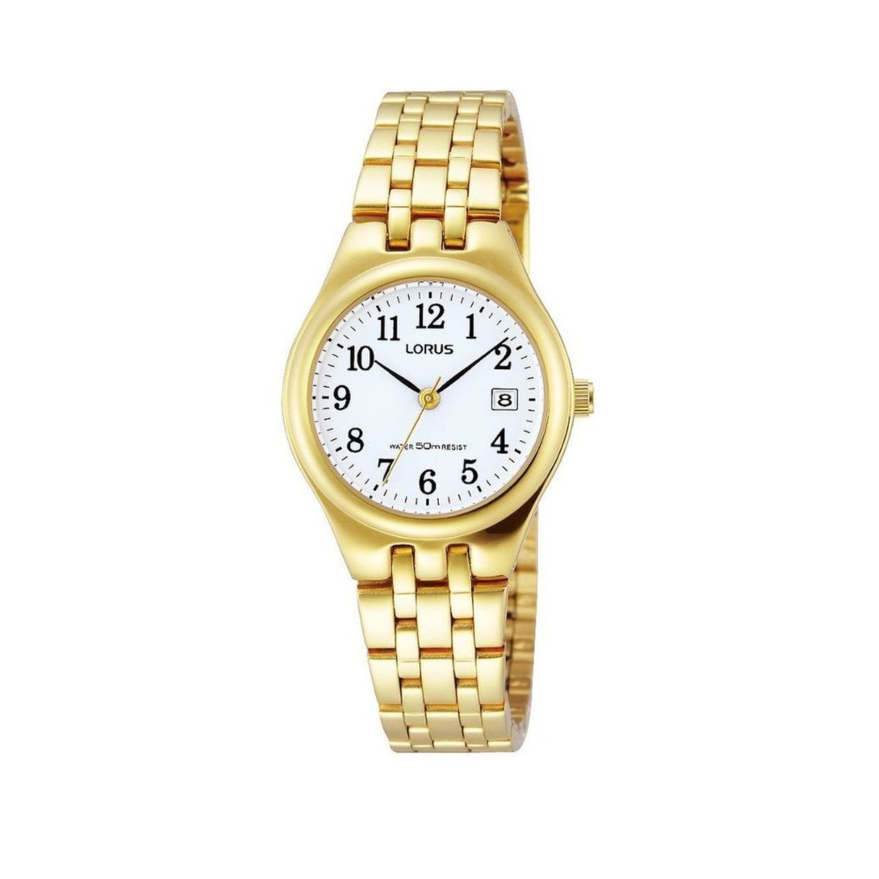 Dit is een prachtig horloge van het merk Lorus. De band is gemaakt van staal. De kastmaat van dit horloge is 26mm tot 30mm.