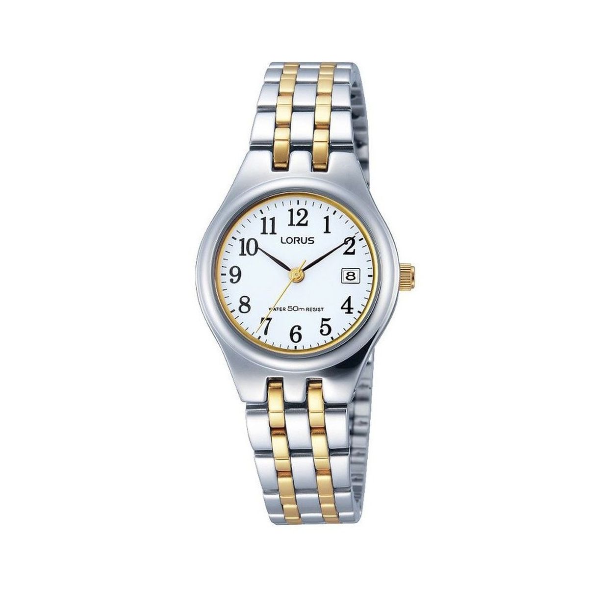 Dit is een prachtig horloge van het merk Lorus. De band is gemaakt van staal. De kastmaat van dit horloge is 26mm tot 30mm.