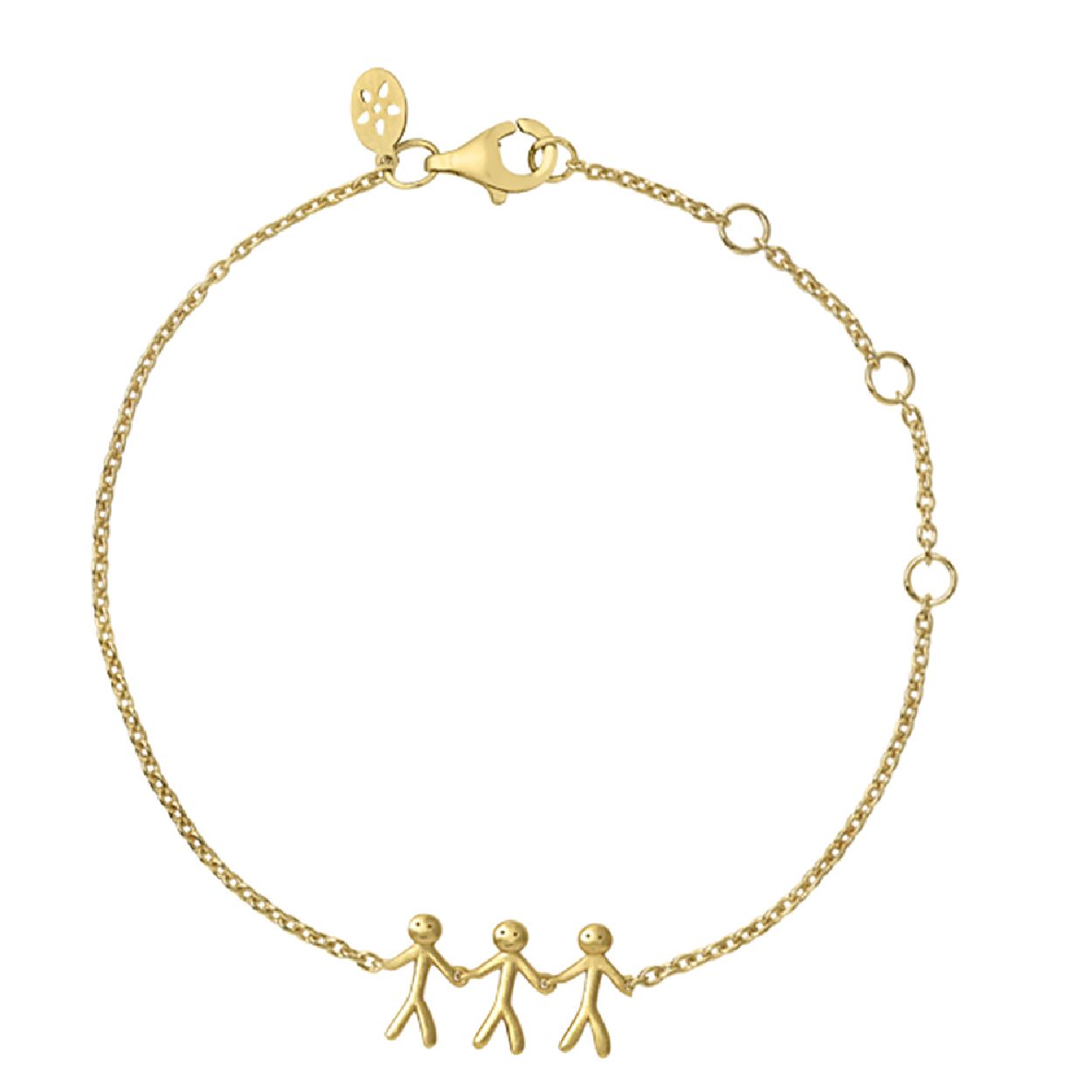 Deze armband is van het merk ByBiehl. Het is een damessieraad gemaakt van goud. De armband is goud van kleur.