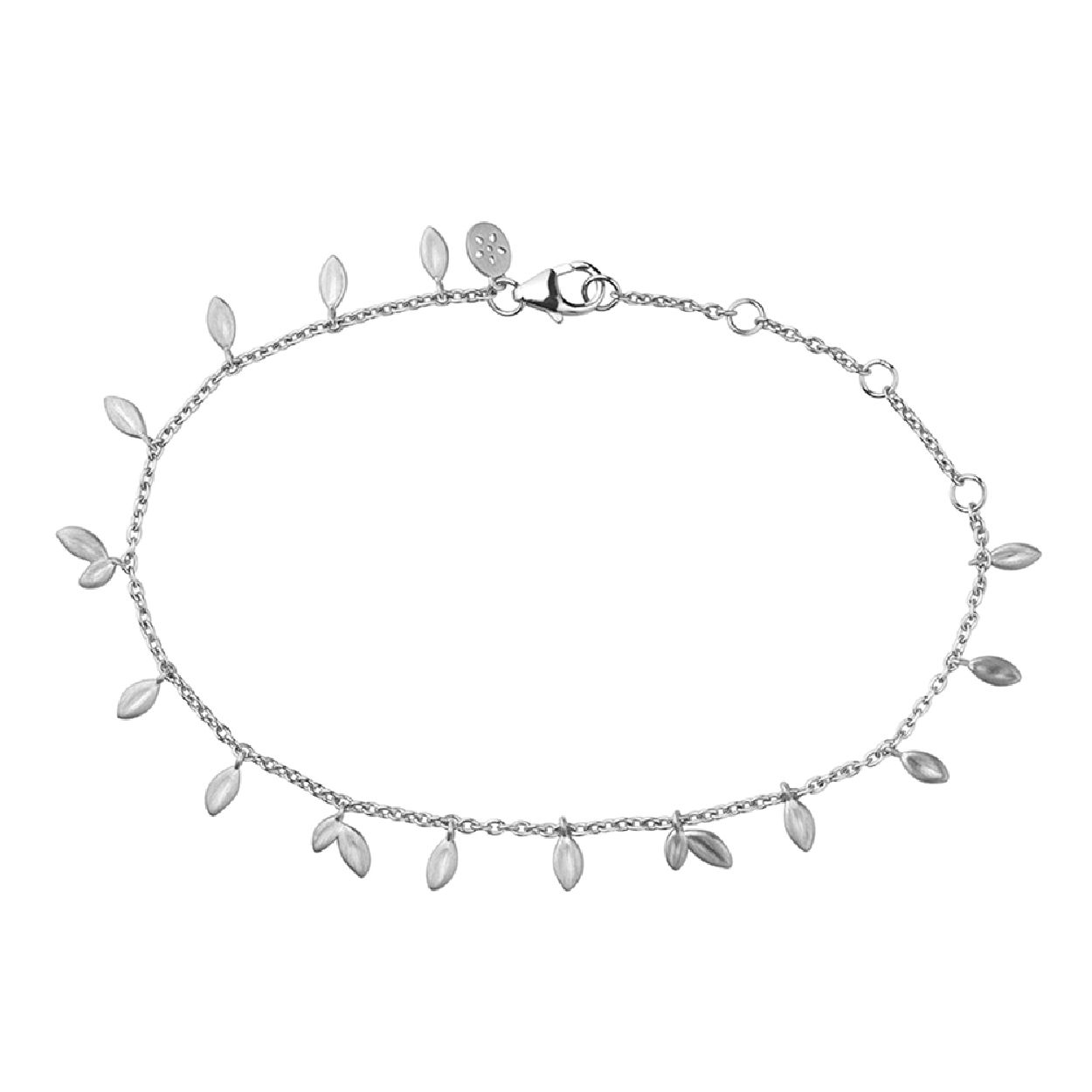Deze armband is van het merk ByBiehl. Het is een damessieraad gemaakt van zilver. De armband is zilver van kleur.