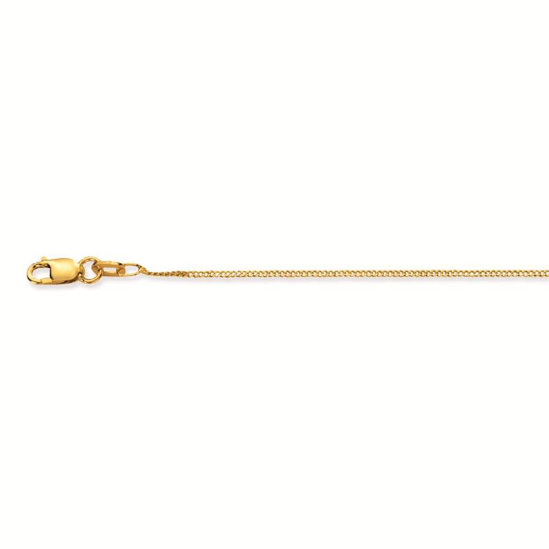 goud collier 42 cm 