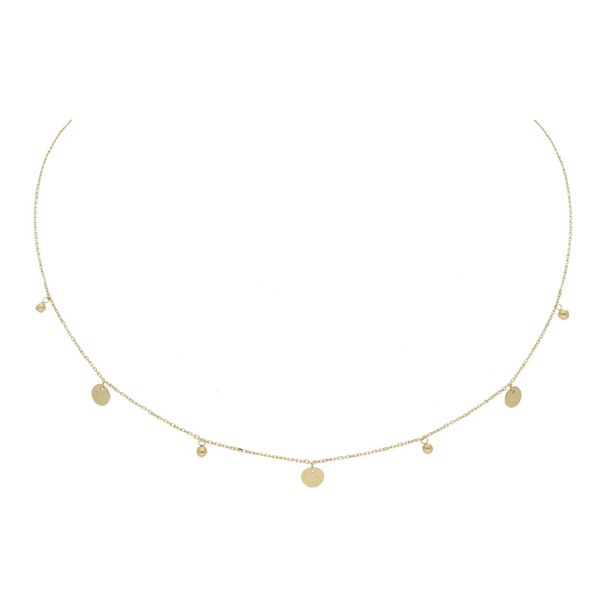 GLOW - 202.1053.45 - Ketting met hanger - Goud