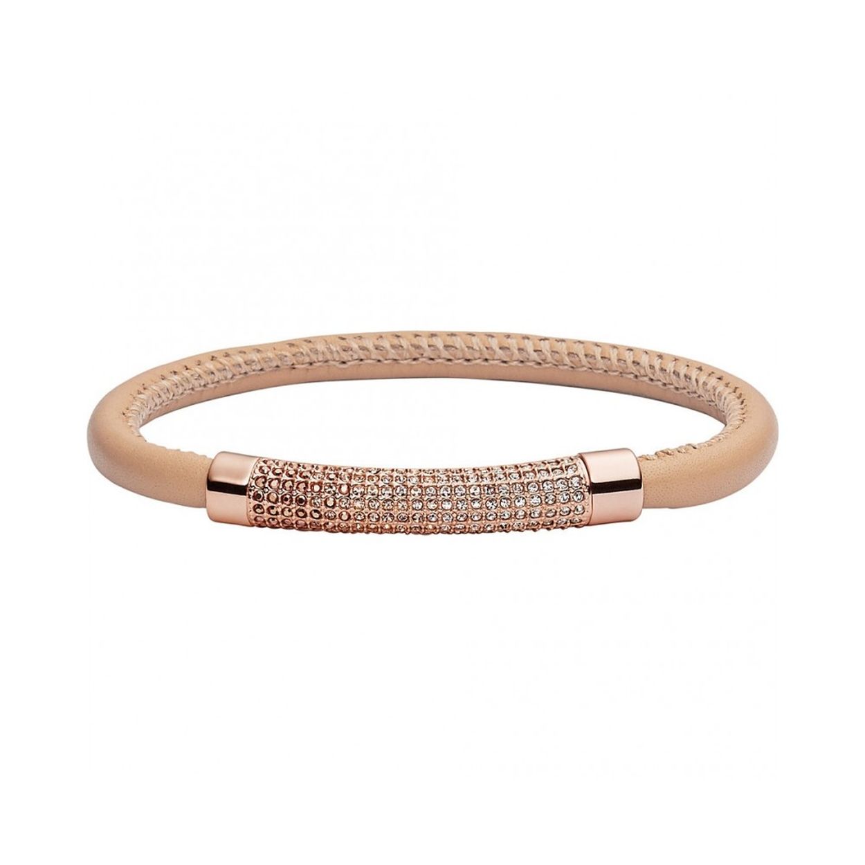 Dit is een armband van het merk Fossil. De kleur is Rose.