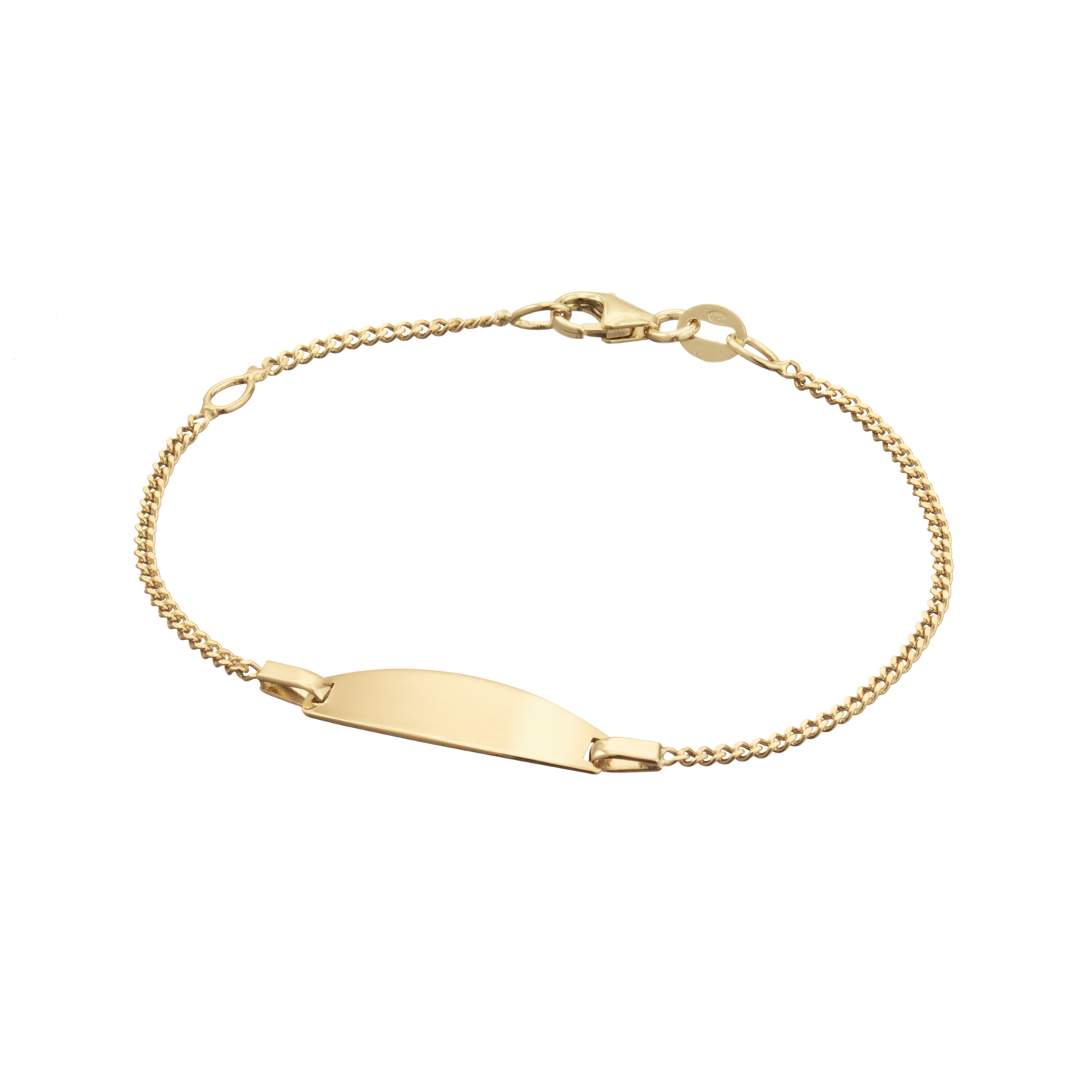 Deze armband is van het merk van Leeuwen. Het is een kinderensieraad gemaakt van goud. De armband is geel van kleur.
De verdere specificaties van de armband zijn als volgt:
Soort bewerking: geen bewerking
Lengte: 14
Steensoort: Geen edelsteen
Steenkleur: Geen steen