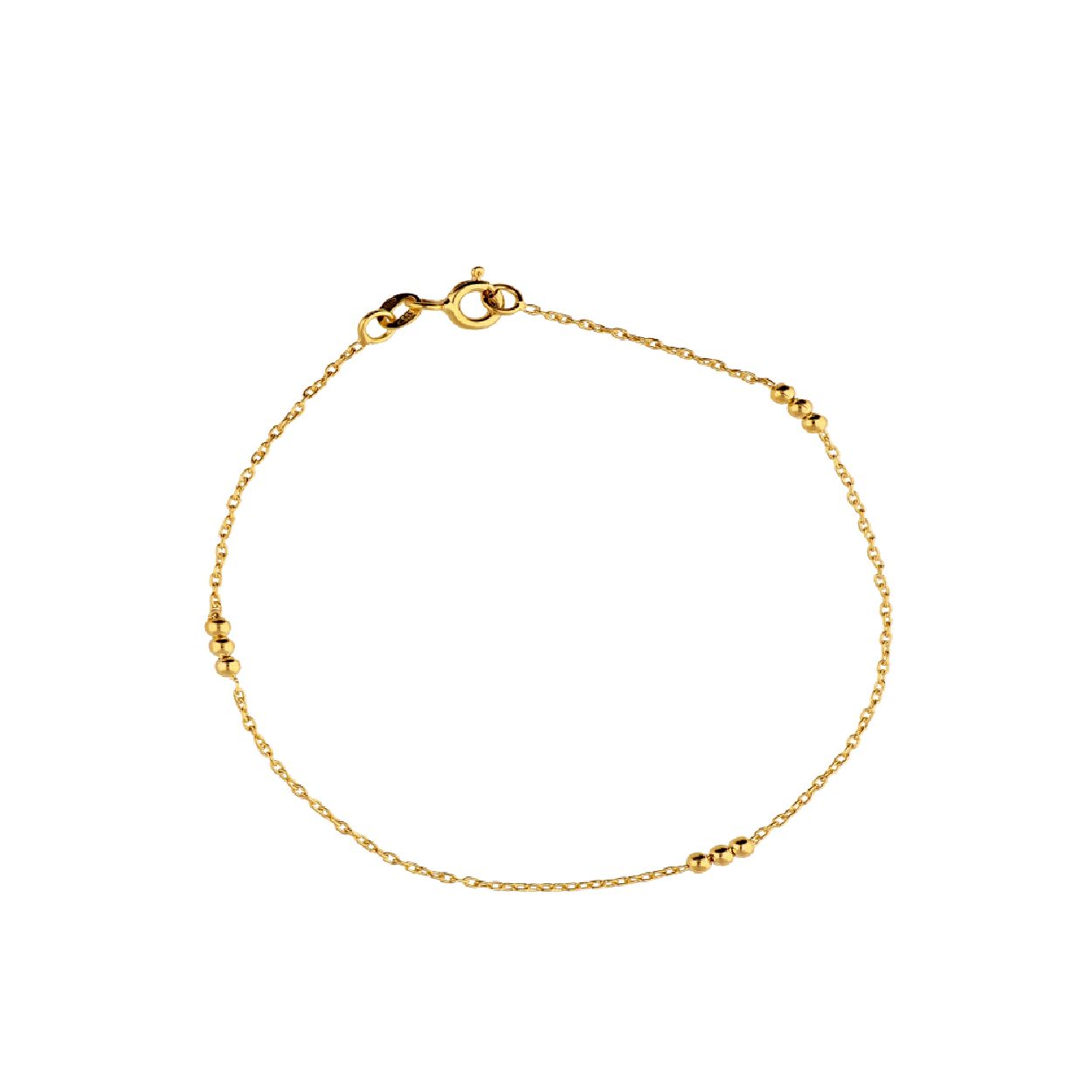 Deze armband is van het merk van Leeuwen. Het is een damessieraad gemaakt van goud. De armband is geel van kleur.
De verdere specificaties van de armband zijn als volgt:
Soort bewerking: geen bewerking
Lengte: 19
Steensoort: Geen edelsteen
Steenkleur: Geen steen