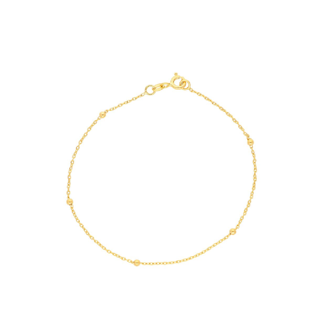  Het is een damessieraad gemaakt van goud. De armband is geel van kleur.
De verdere specificaties van de armband zijn als volgt:
Soort bewerking: geen bewerking
Lengte: 19
Steensoort: Geen edelsteen
Steenkleur: Geen steen