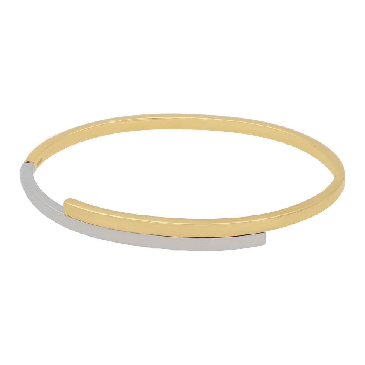 Deze armband is van het merk van Leeuwen. Het is een damessieraad gemaakt van goud. De armband is bicolor van kleur.
De verdere specificaties van de armband zijn als volgt:
Soort bewerking: gerhodineerd
Lengte: 
Steensoort: Geen edelsteen
Steenkleur: Geen steen