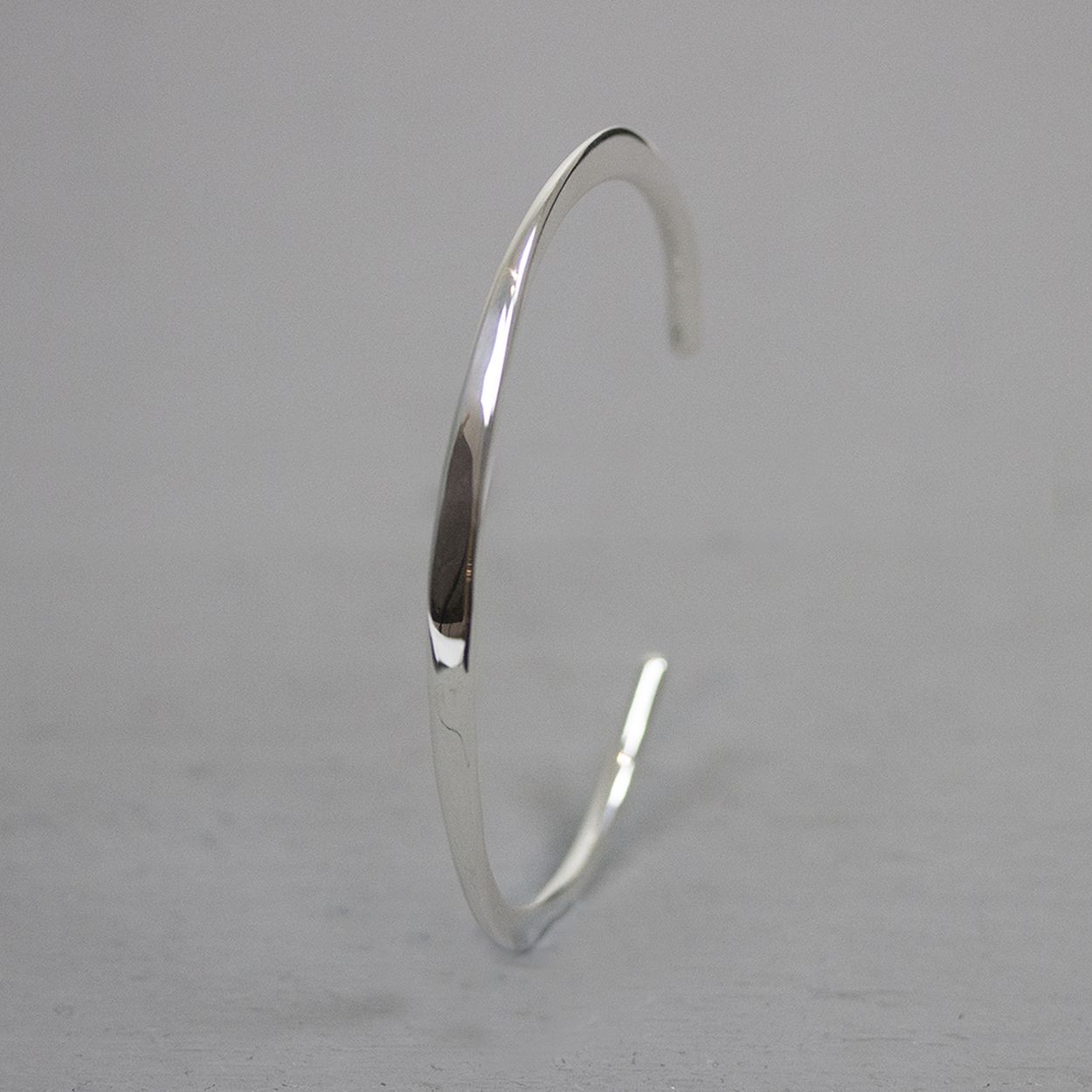 Klemband zilver glans