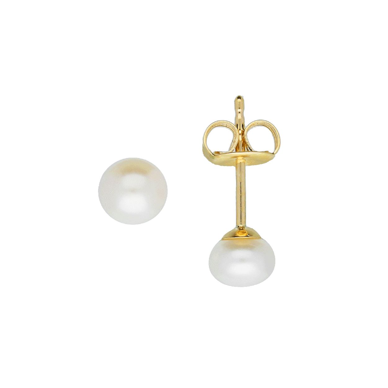 GLOW - 206.0304.50 - Oorstekers - Goud - Parel