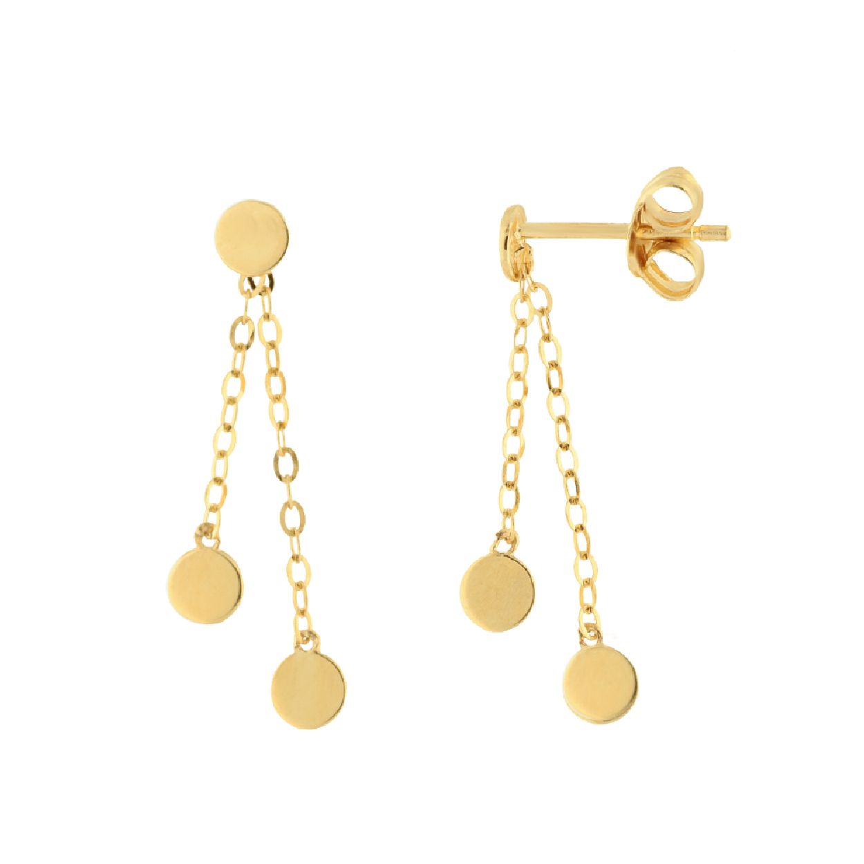 GLOW - 206.0527.00 - Oorhangers - Goud