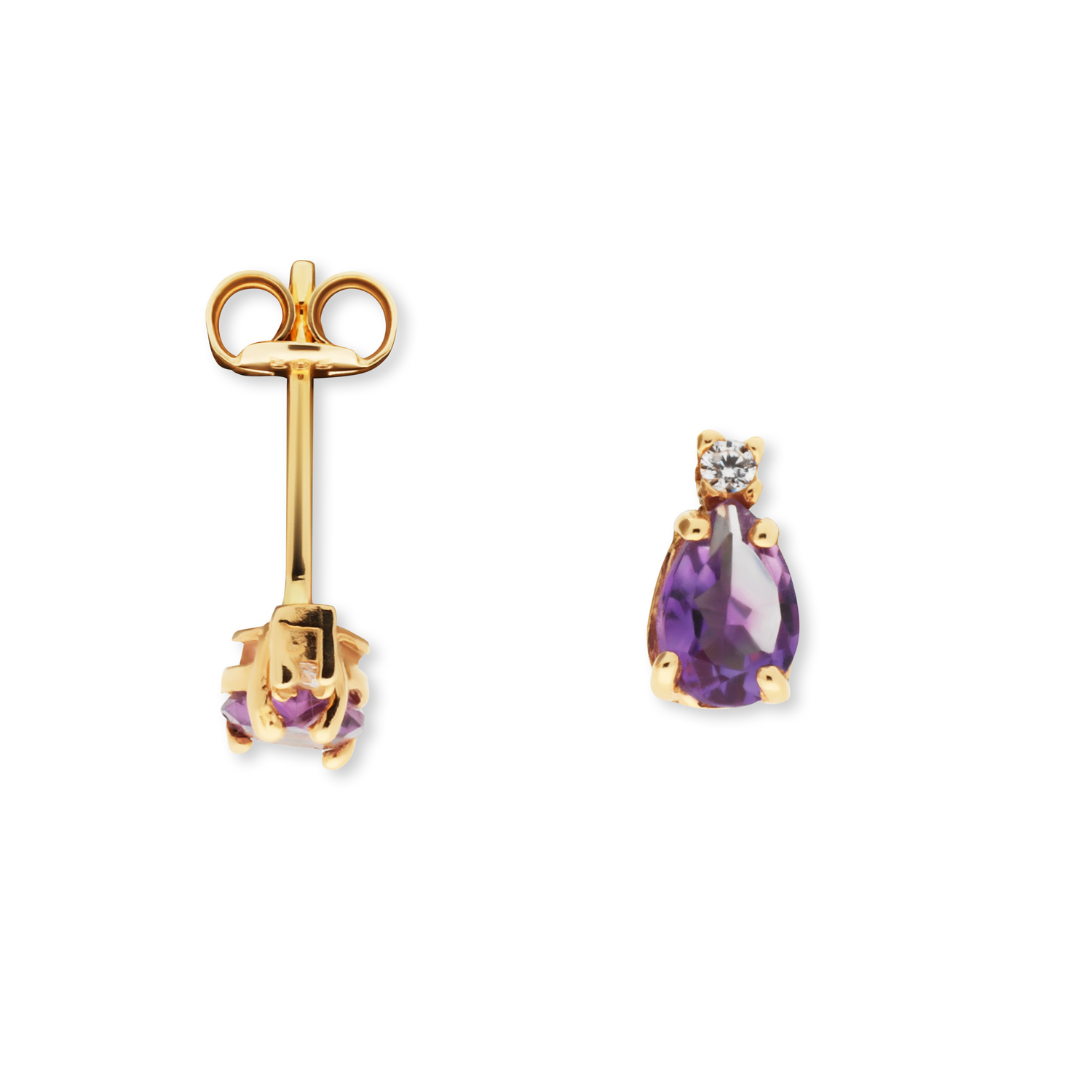 Deze prachtige oorstekers van Glow zullen stralen in je oren door de prachtige amethist en diamant! De oorstekers hebben een lengte van 9,5mm. Met welke andere sieraden van Glow combineer jij deze oorstekers?

GLOW
Benadruk jouw stijl met de verfijnde sieraden van GLOW en laat je inspireren door de uitgebreide collectie 14 karaats gouden sieraden van de hoogste Europese kwaliteit. Ontworpen om elke dag te dragen. Naast tijdloze ontwerpen bestaat de collectie ook uit hippe sieraden; zoals minimalistische gouden collieren en grafische oorknopjes. Wil je een beetje extra stralen? Kies dan voor flonkerende zirkonia of ga voor luxe met onze geraffineerde diamanten sieraden.
  
  Specificaties
  - 206.0693.00
  - Oorstekers
  - 14 karaat geelgoud
  - Afmeting: 9,5 x 6,4mm