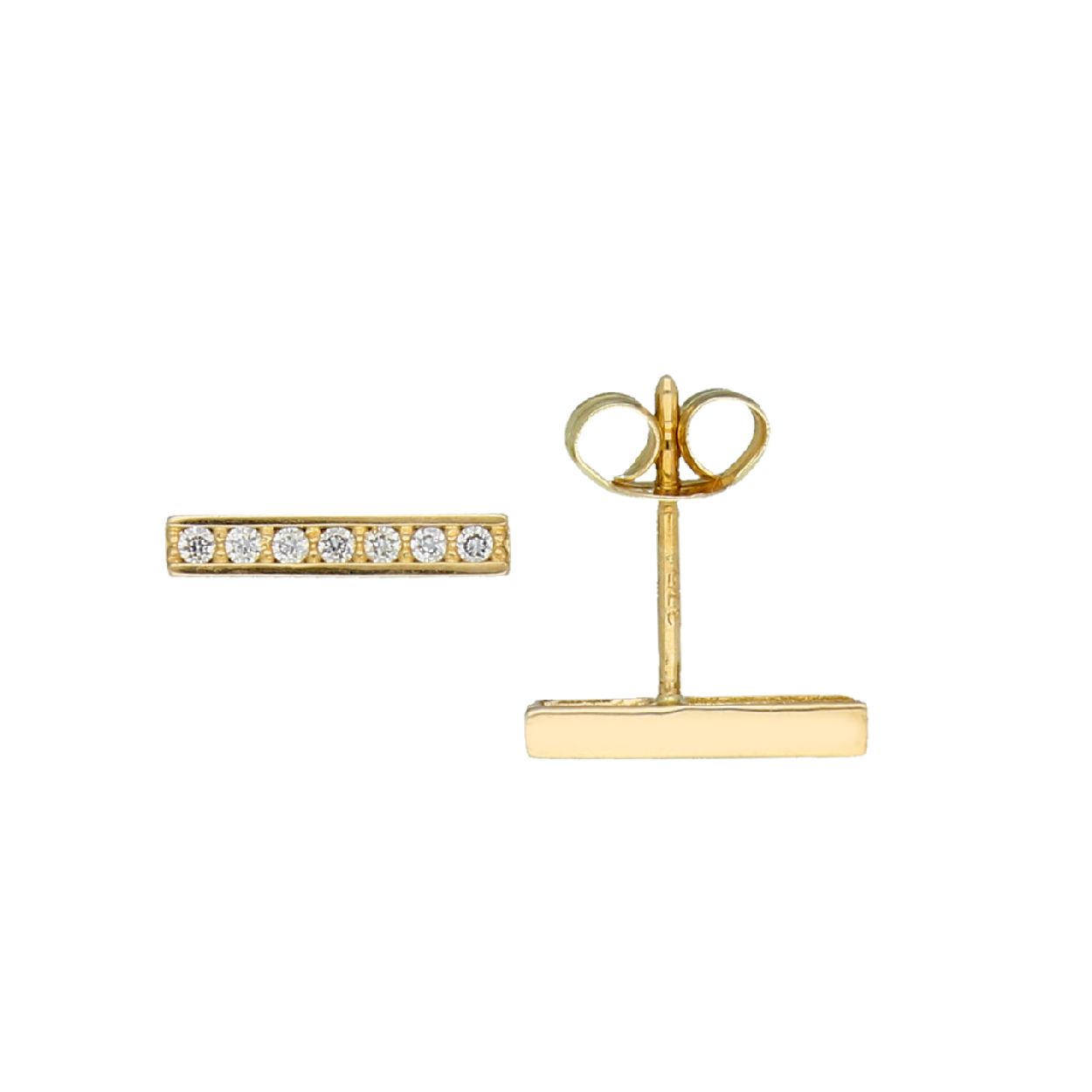 Deze oorknoppen zijn van het merk van Leeuwen. Het zijn oorknoppen voor dames gemaakt van goud. De oorknoppen zijn geel van kleur.
De verdere specificaties van de oorknoppen zijn als volgt:
Soort bewerking: geen bewerking
Lengte: 10.2
Steensoort: Zirkonia
Steenkleur: Transparant