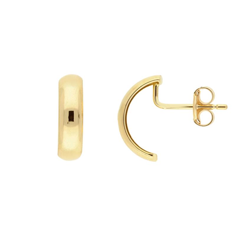 Gouden oorringen halfcreool 206218100