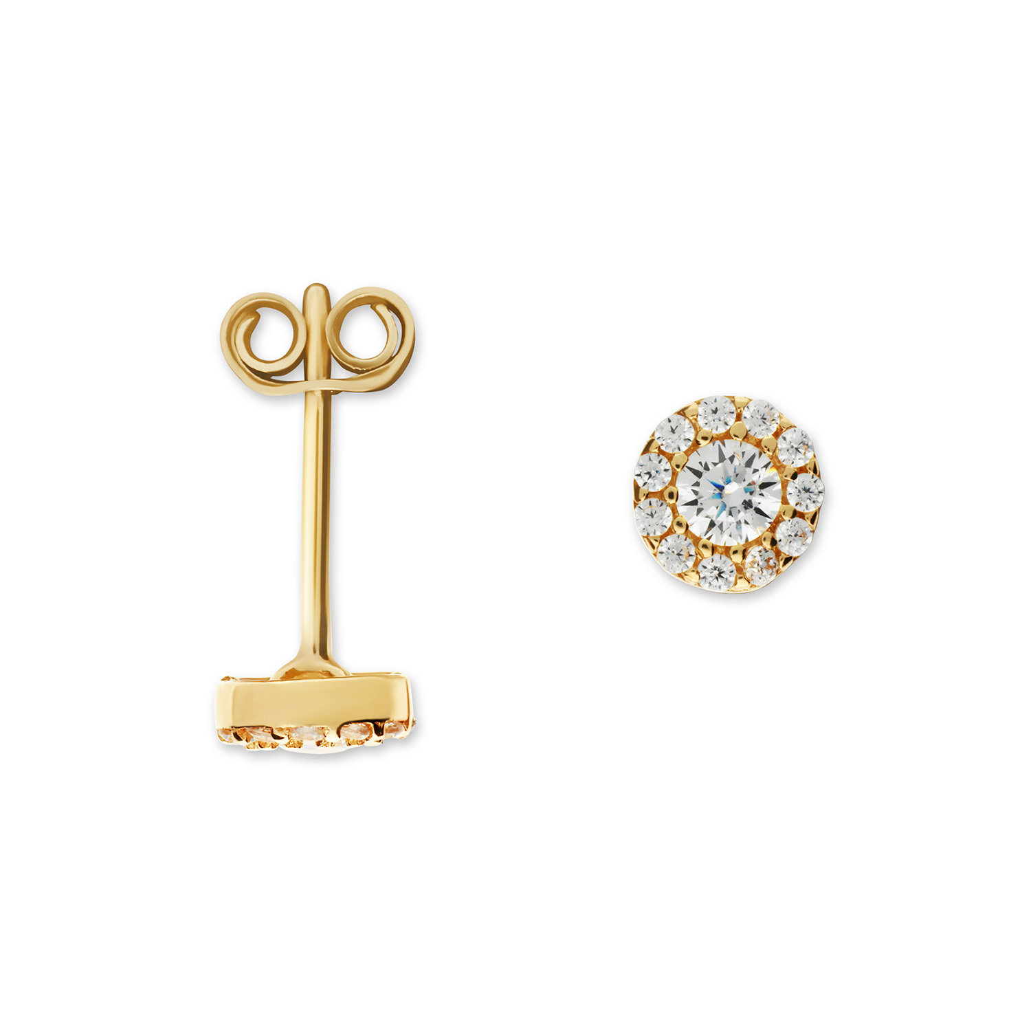 Met deze oorstekers van Glow maak je iedere outfit compleet! De oorstekers zijn gemaakt van 14 karaat goud en zullen stralen in je oor door de prachtige zirkonia's. Combineer ze met de bijpassende hanger en oorstekers voor een complete look.

GLOW
Benadruk jouw stijl met de verfijnde sieraden van GLOW en laat je inspireren door de uitgebreide collectie 14 karaats gouden sieraden van de hoogste Europese kwaliteit. Ontworpen om elke dag te dragen. Naast tijdloze ontwerpen bestaat de collectie ook uit hippe sieraden; zoals minimalistische gouden collieren en grafische oorknopjes. Wil je een beetje extra stralen? Kies dan voor flonkerende zirkonia of ga voor luxe met onze geraffineerde diamanten sieraden.
  
  Specificaties
  - 206.2413.00
  - Oorstekers
  - 14 karaat geelgoud
  - Met zirkonia's
  - Diameter: 5,5mm