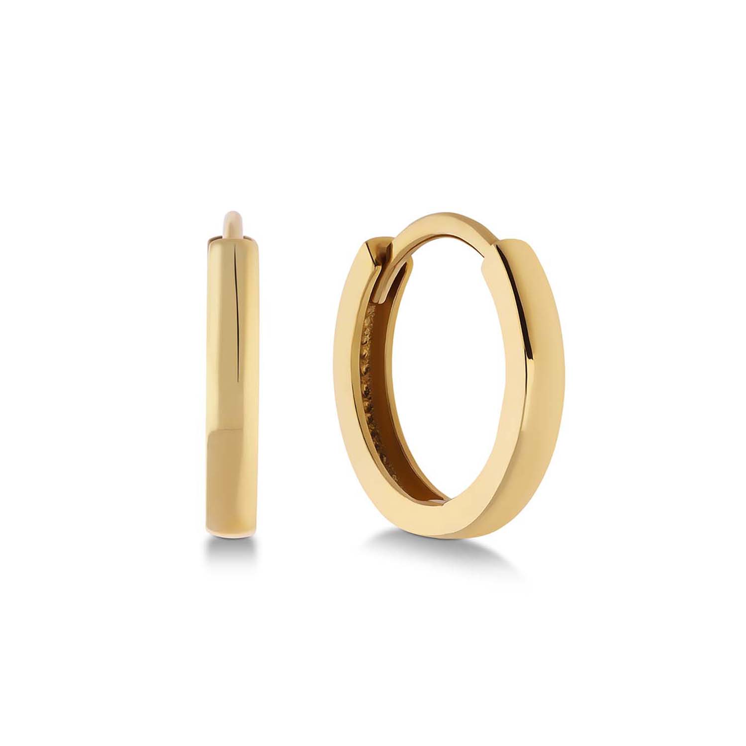 14 krt gouden creool