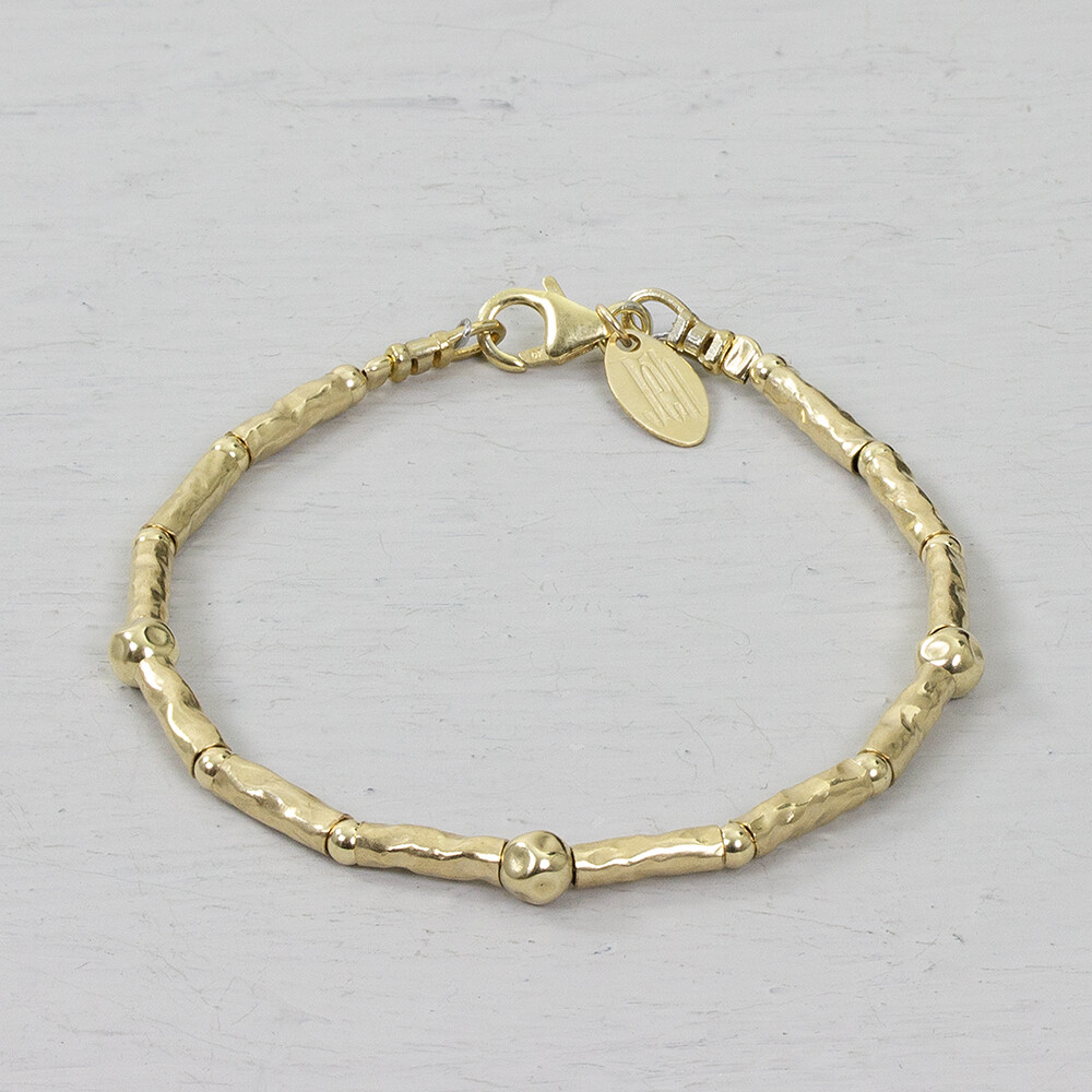 Armband buisjes van Jeh Jewels gemaakt van Goldfilled. Combineer deze armband met het bijpassende collier voor een complete look!