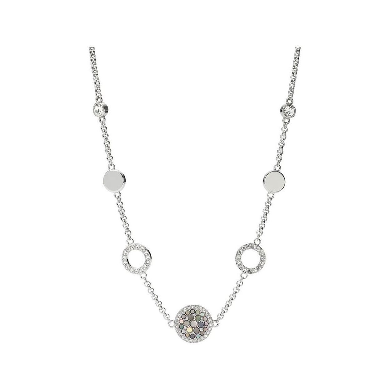 Dit is een collier van het merk Fossil.