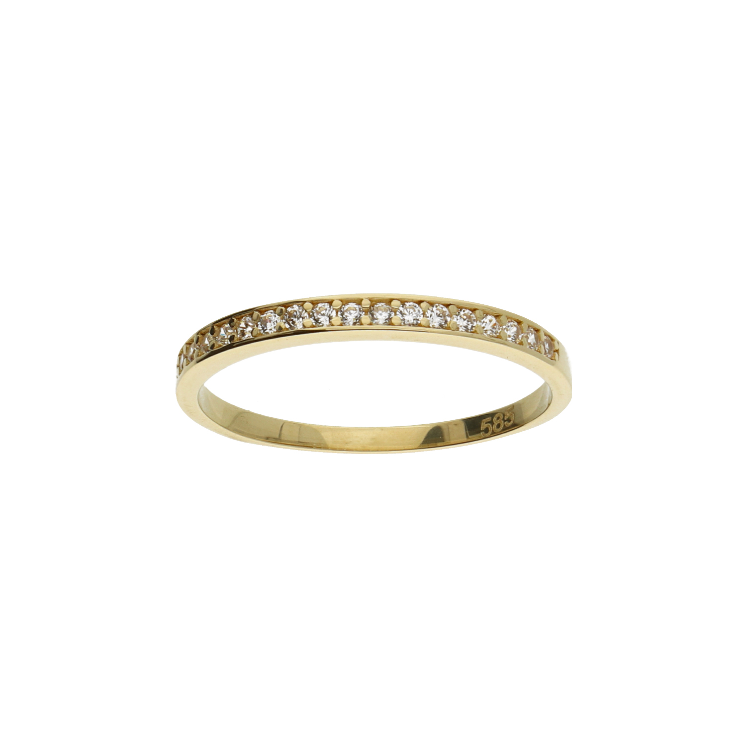 GLOW - 214.1007 - Ring - Goud - Zirkonia