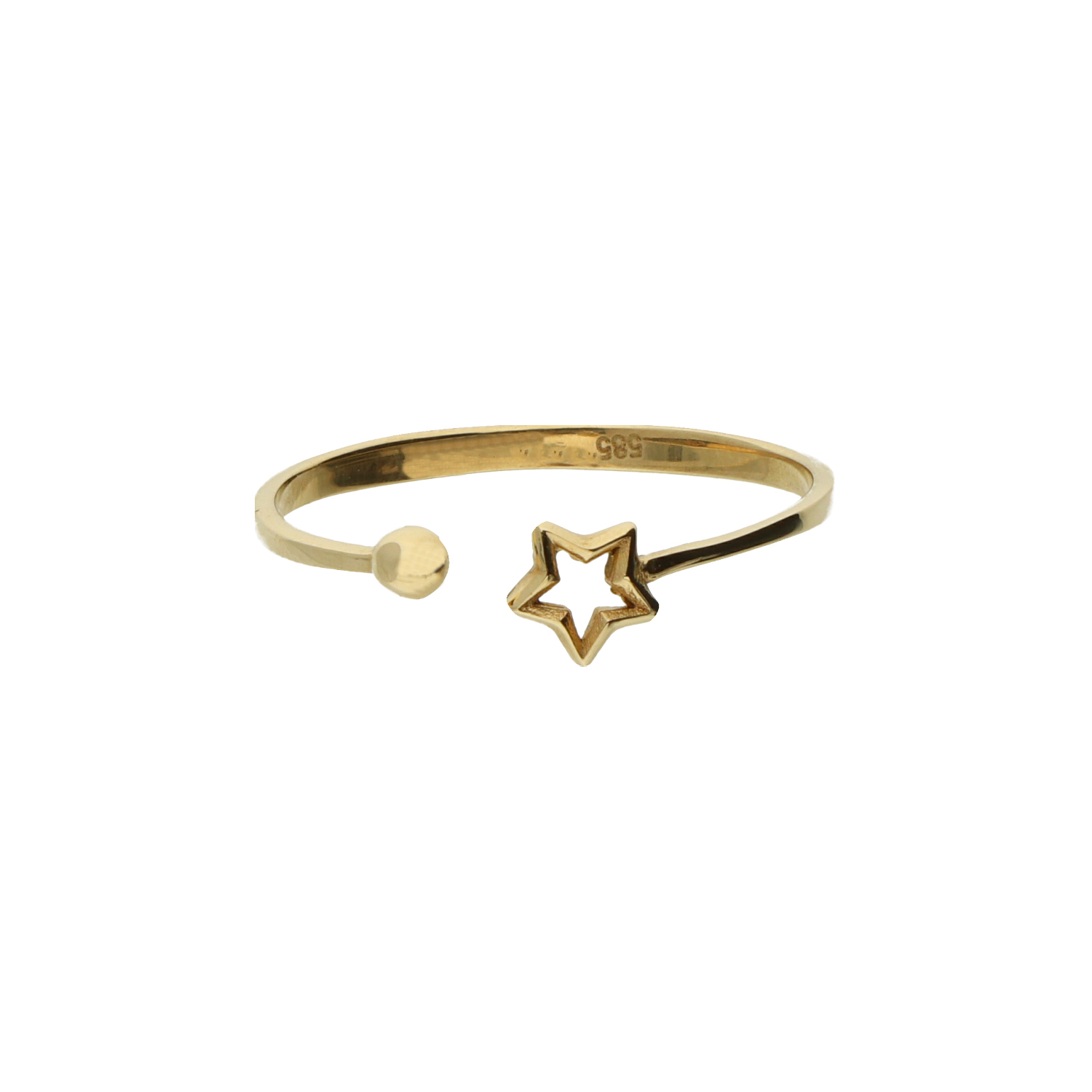Dit is een ring van het merk GLOW