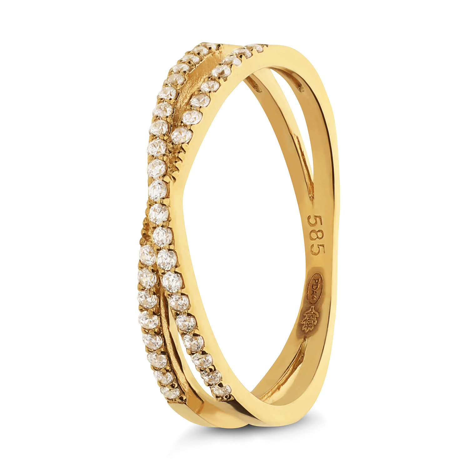 Deze ring van Glow is een echte eyecatcher door de sprankelende zirkonia's! Gemaakt van 14 karaat geelgoud en verkrijgbaar in de maten 52, 54 en 56. Combineer de ring met andere sieraden van Glow voor een complete look.

GLOW
Benadruk jouw stijl met de verfijnde sieraden van GLOW en laat je inspireren door de uitgebreide collectie 14 karaats gouden sieraden van de hoogste Europese kwaliteit. Ontworpen om elke dag te dragen. Naast tijdloze ontwerpen bestaat de collectie ook uit hippe sieraden; zoals minimalistische gouden collieren en grafische oorknopjes. Wil je een beetje extra stralen? Kies dan voor flonkerende zirkonia of ga voor luxe met onze geraffineerde diamanten sieraden.
  
  Specificaties
  - 214.1407
  - Ring
  - 14 karaat geelgoud
  - Met zirkonia's
  - Maat 54