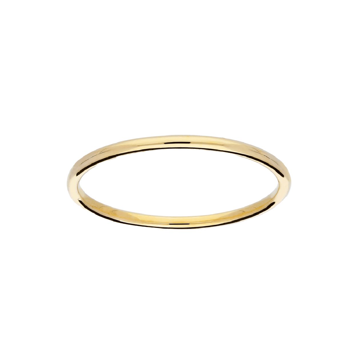 14k geelgouden aanschuifring