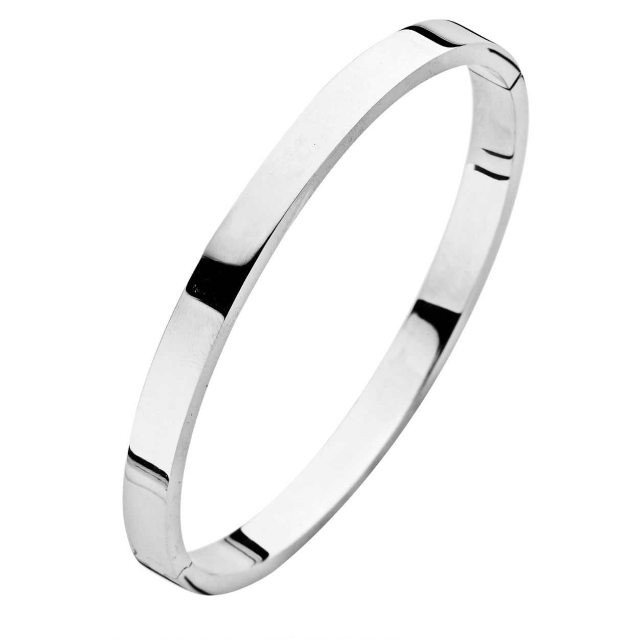 Massieve Bangle vlak 6mm