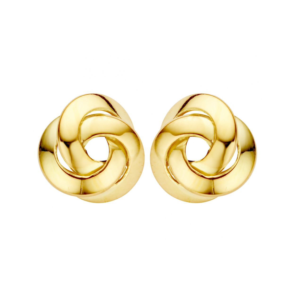 Oorknoppen goud 14krt
