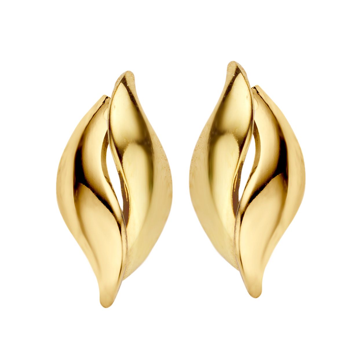 Oorknoppen goud 14krt