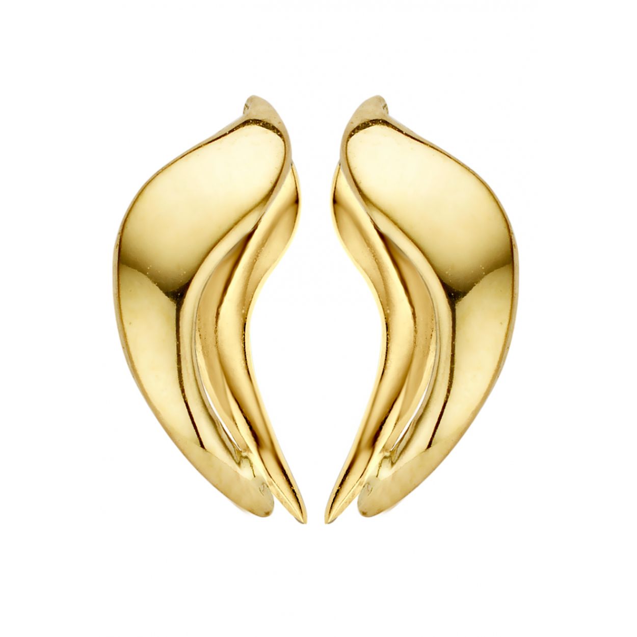 Oorknoppen goud 14krt