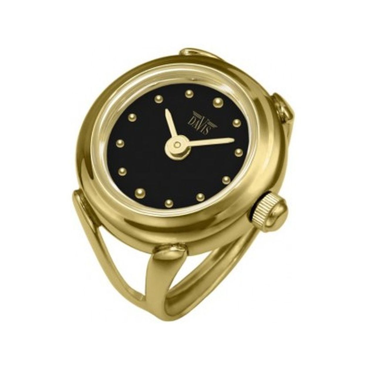 De ringmaat is eenvoudig zelf op uw maat te schuiven.

U krijgt 2 jaar werldwijde garantie op dit ringhorloge met een Seiko quartz uurwerk.