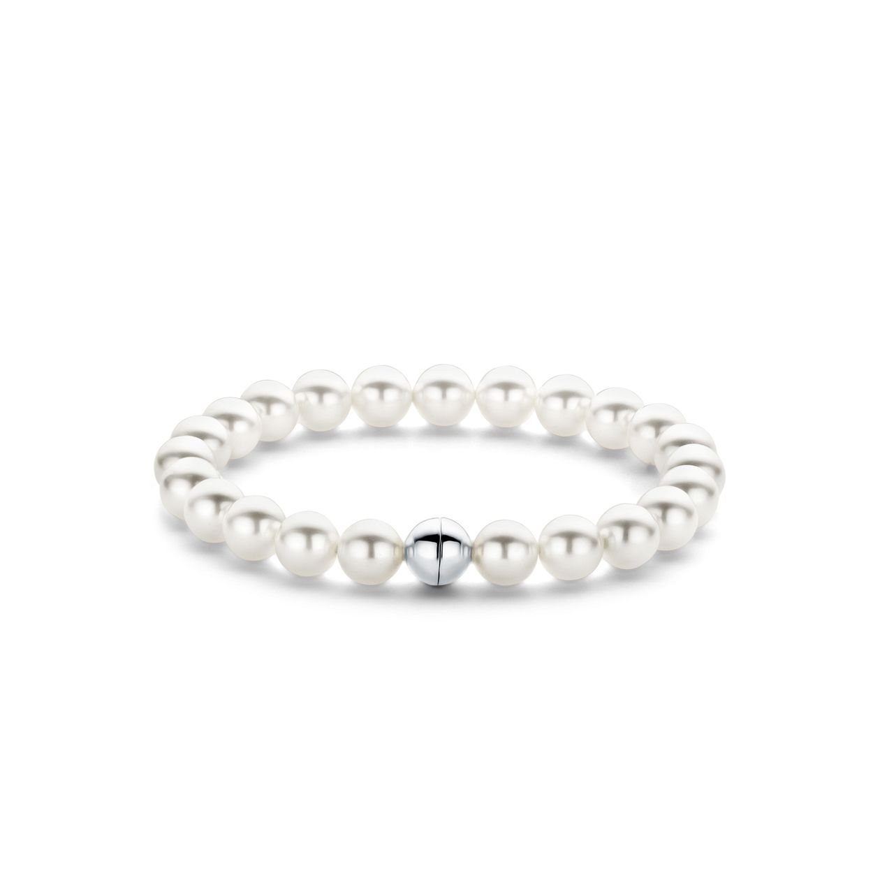 De TI SENTO - Milano Armband 23012PW is gemaakt van Zilver platina verguld. De kleurstelling van deze armband is Wit parel. Alle TI SENTO - Milano producten worden geleverd in een luxe geschenkverpakking.