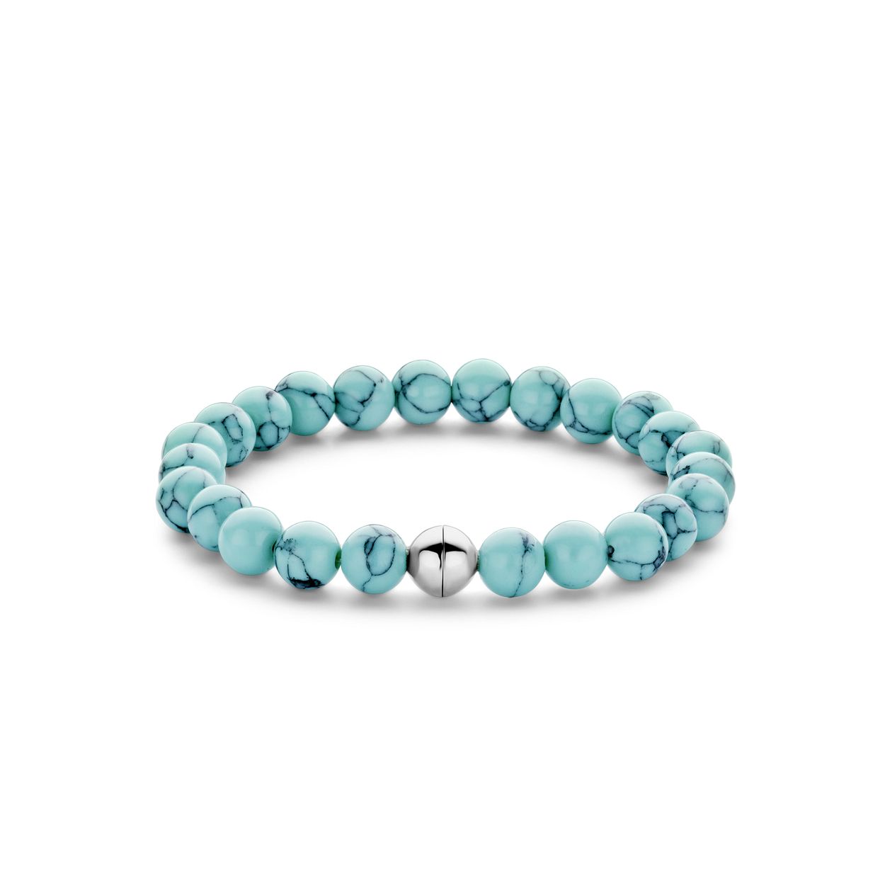 De TI SENTO - Milano Armband 23012TQ is gemaakt van Zilver platina verguld. De kleurstelling van deze armband is Turquoise. Alle TI SENTO - Milano producten worden geleverd in een luxe geschenkverpakking.