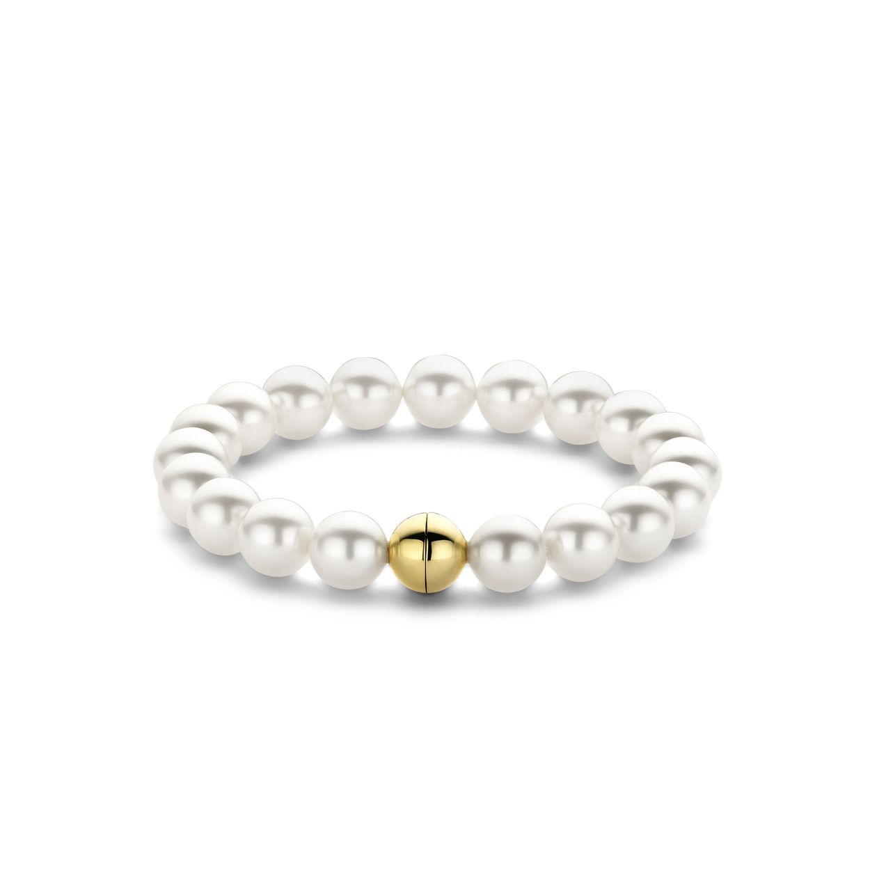 De TI SENTO - Milano Armband 23013YP is gemaakt van Zilver gold plated. De kleurstelling van deze armband is Wit (Letter). Alle TI SENTO - Milano producten worden geleverd in een luxe geschenkverpakking.
