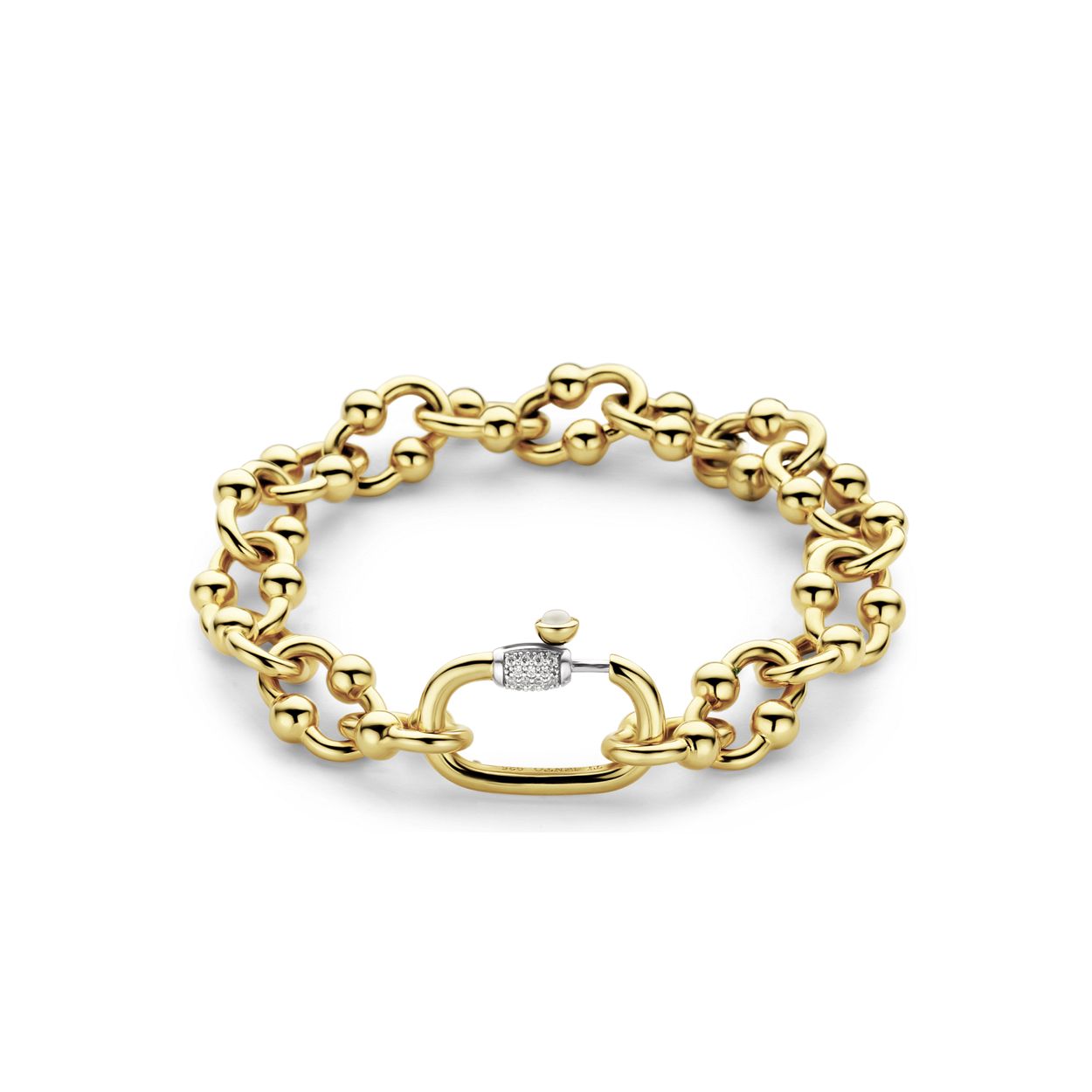 De TI SENTO - Milano Armband 23016SY is gemaakt van Zilver gold plated. De kleurstelling van deze armband is Zilver geel verguld. Alle TI SENTO - Milano producten worden geleverd in een luxe geschenkverpakking.