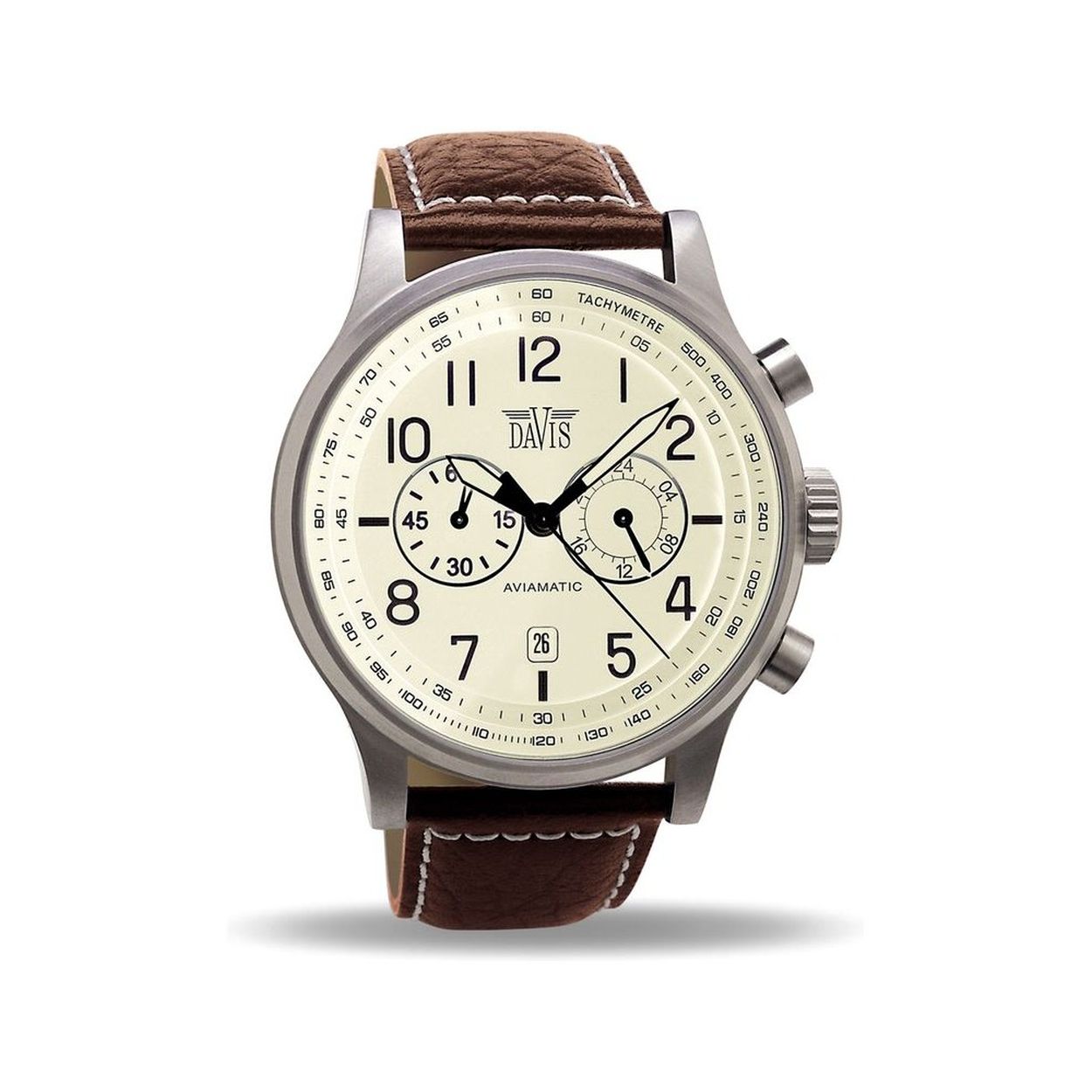 Dit is een prachtig horloge van het merk Davis.