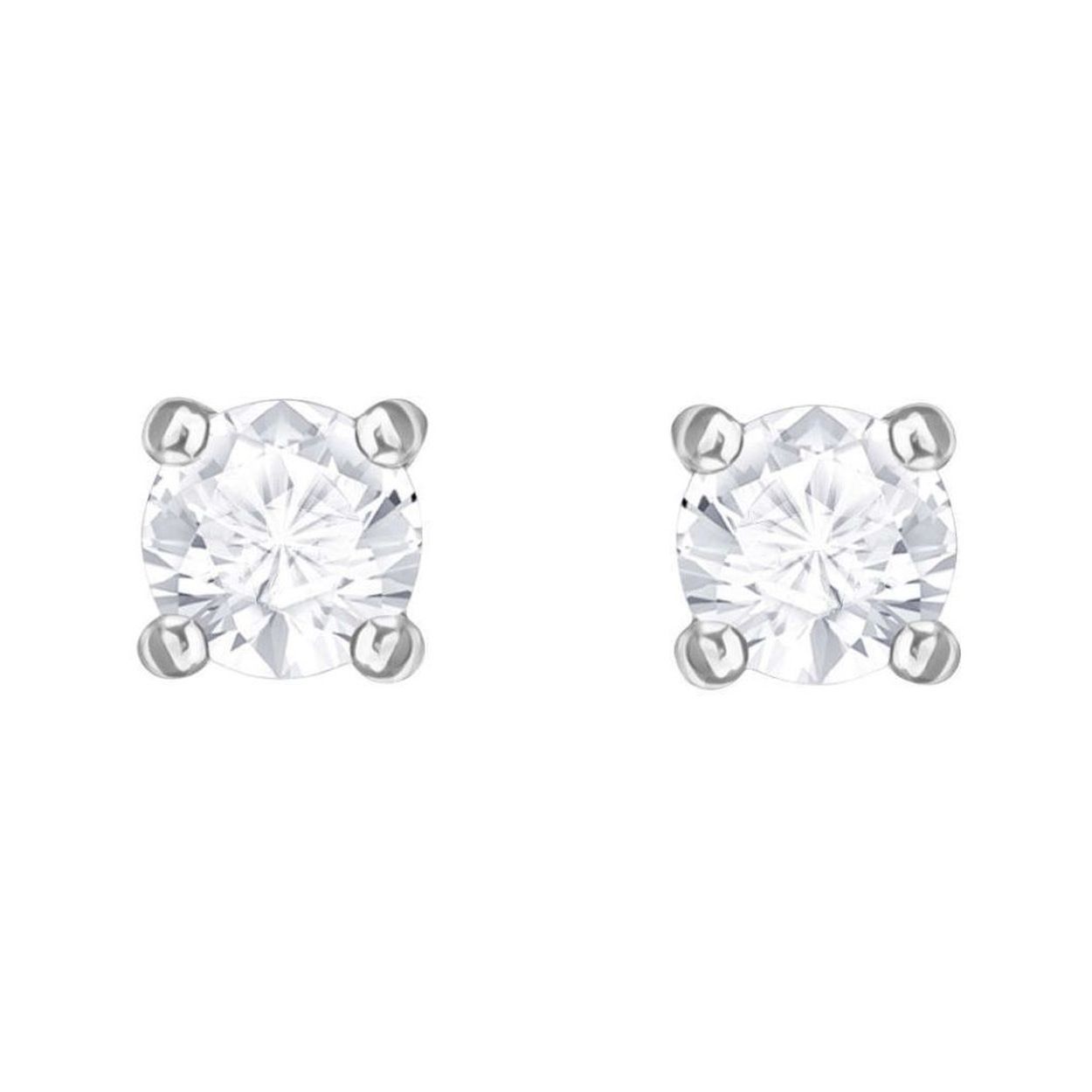 Straal de hele dag met deze delicate rodium-vergulde oorknopjes. Ze vormen een perfect cadeau en fonkelen met tijdloze elegantie. Combineer ze met andere sieraden van Swarovski om je unieke stijl tot uitdrukking te brengen.