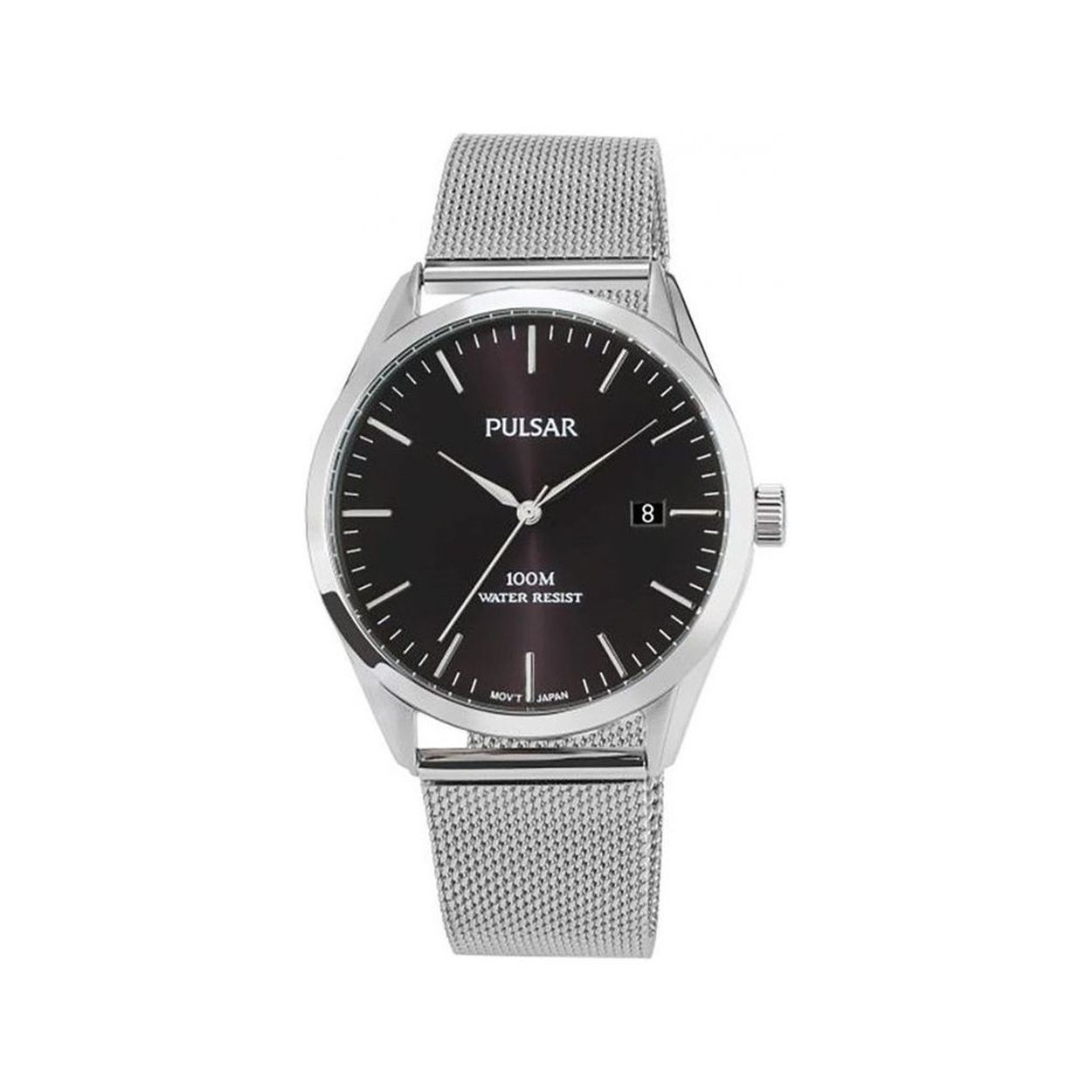 Dit is een prachtig horloge van Pulsar. De band is gemaakt van staal.