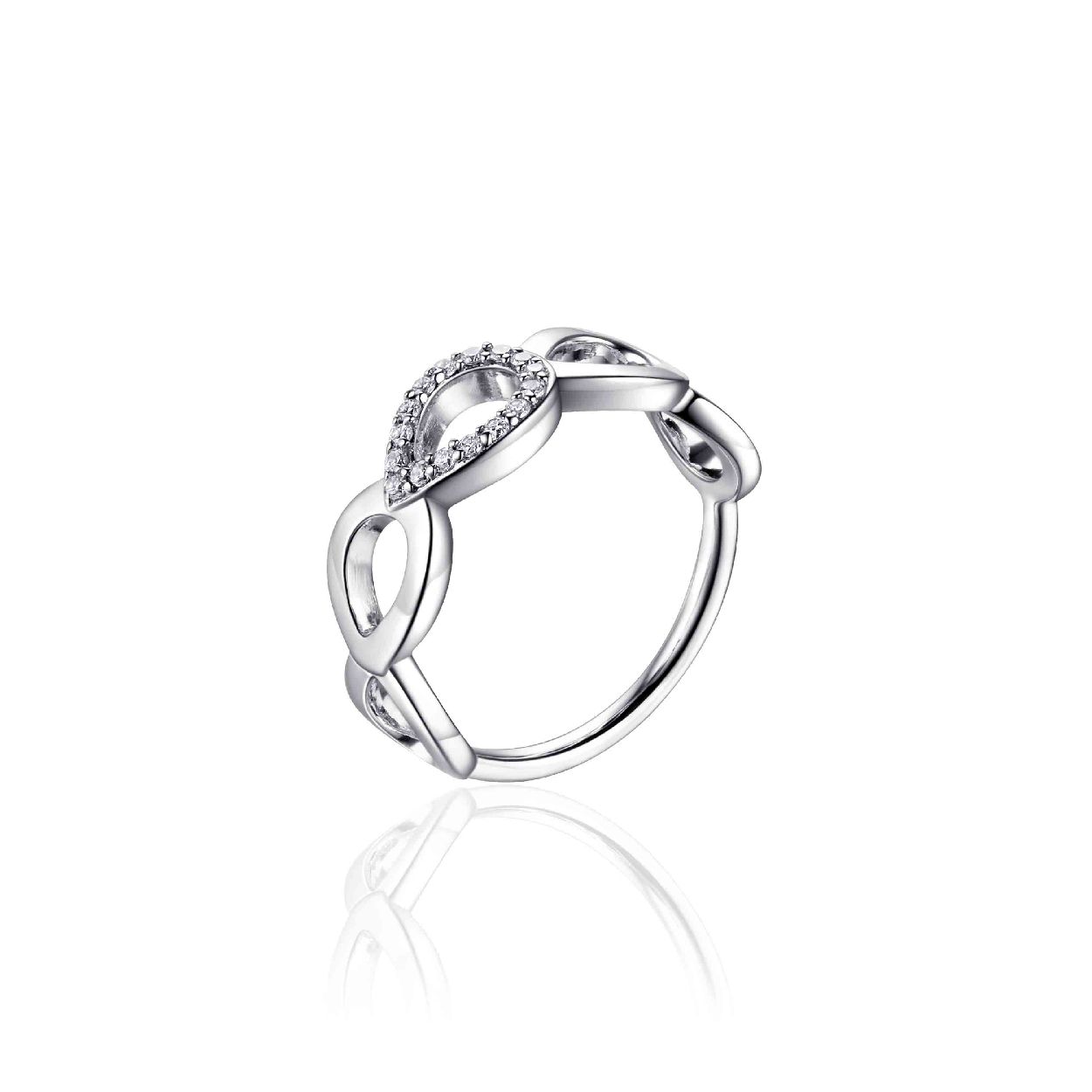 Zilveren ring van Infinitois