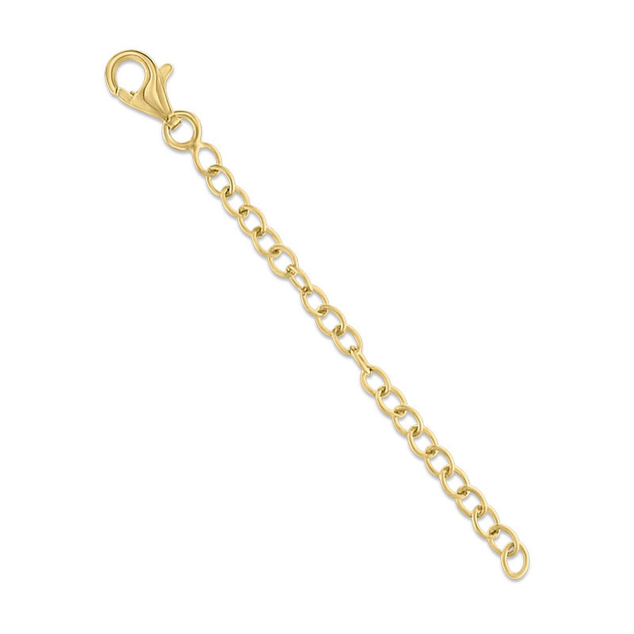 Dit is om uw collier te verlengen en is van het merk My Imenso. Het is een damessieraad gemaakt van zilver. De verlengketting is goud van kleur en 6 cm lang.
